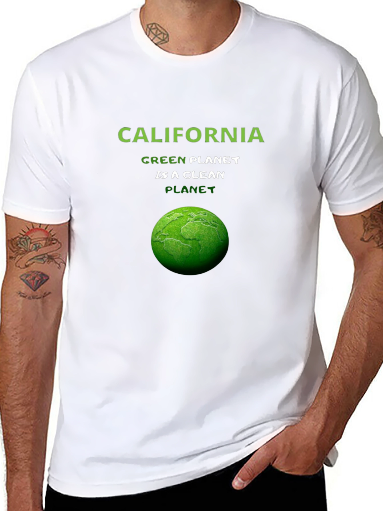 California Green Planet T-Shirt