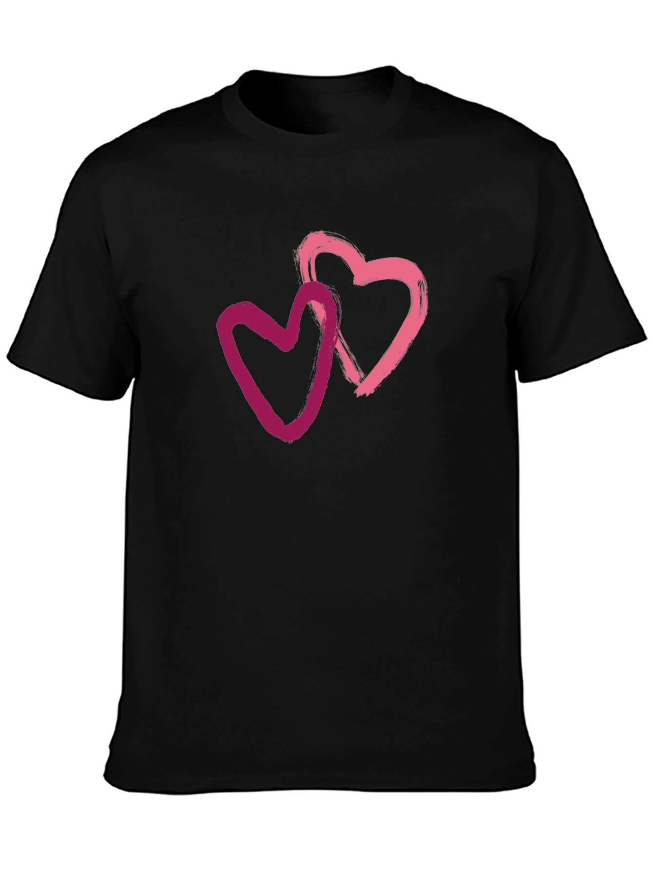 Heart to Heart Tee - Stylish Graphic T-Shirt