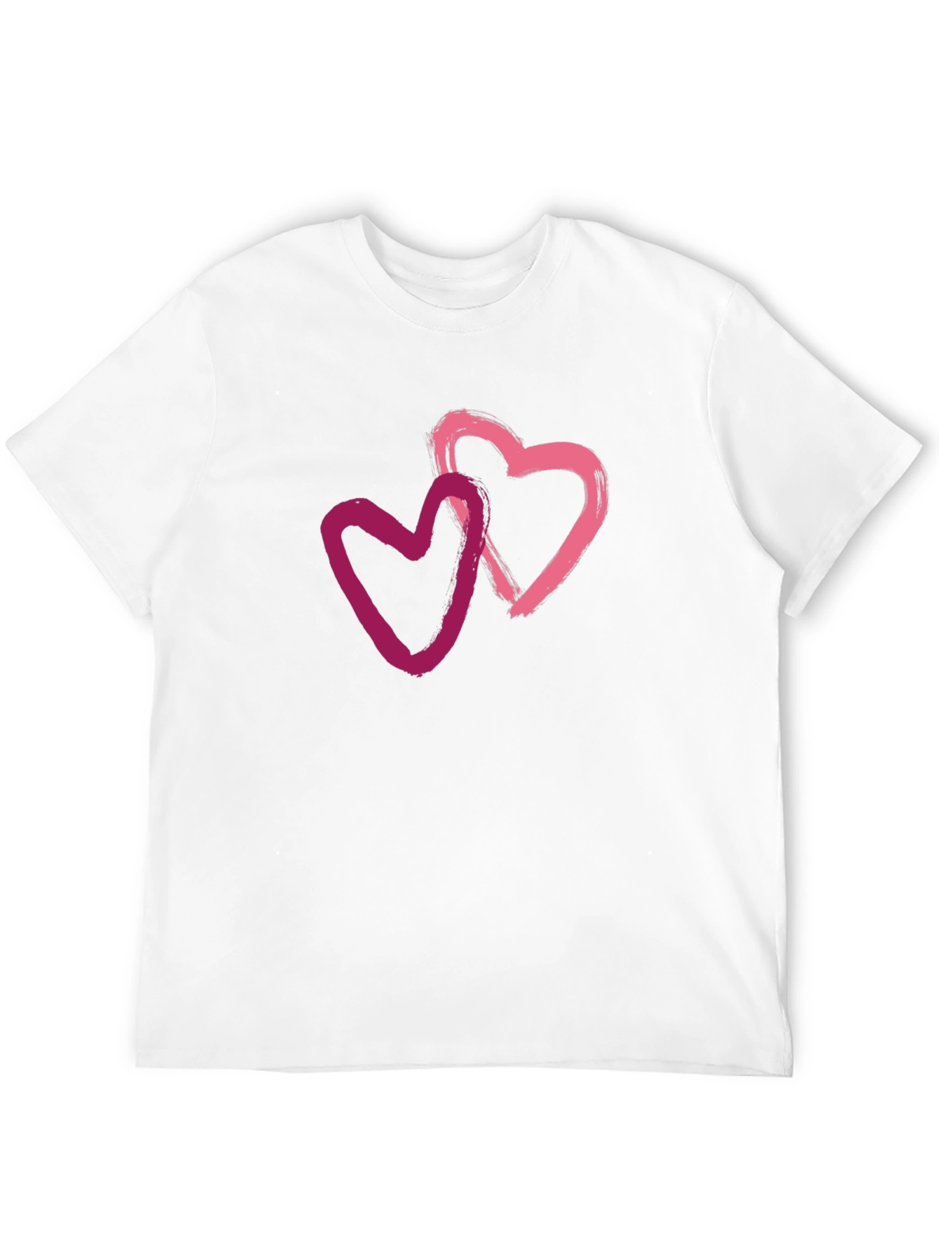 Heart to Heart Tee - Stylish Graphic T-Shirt
