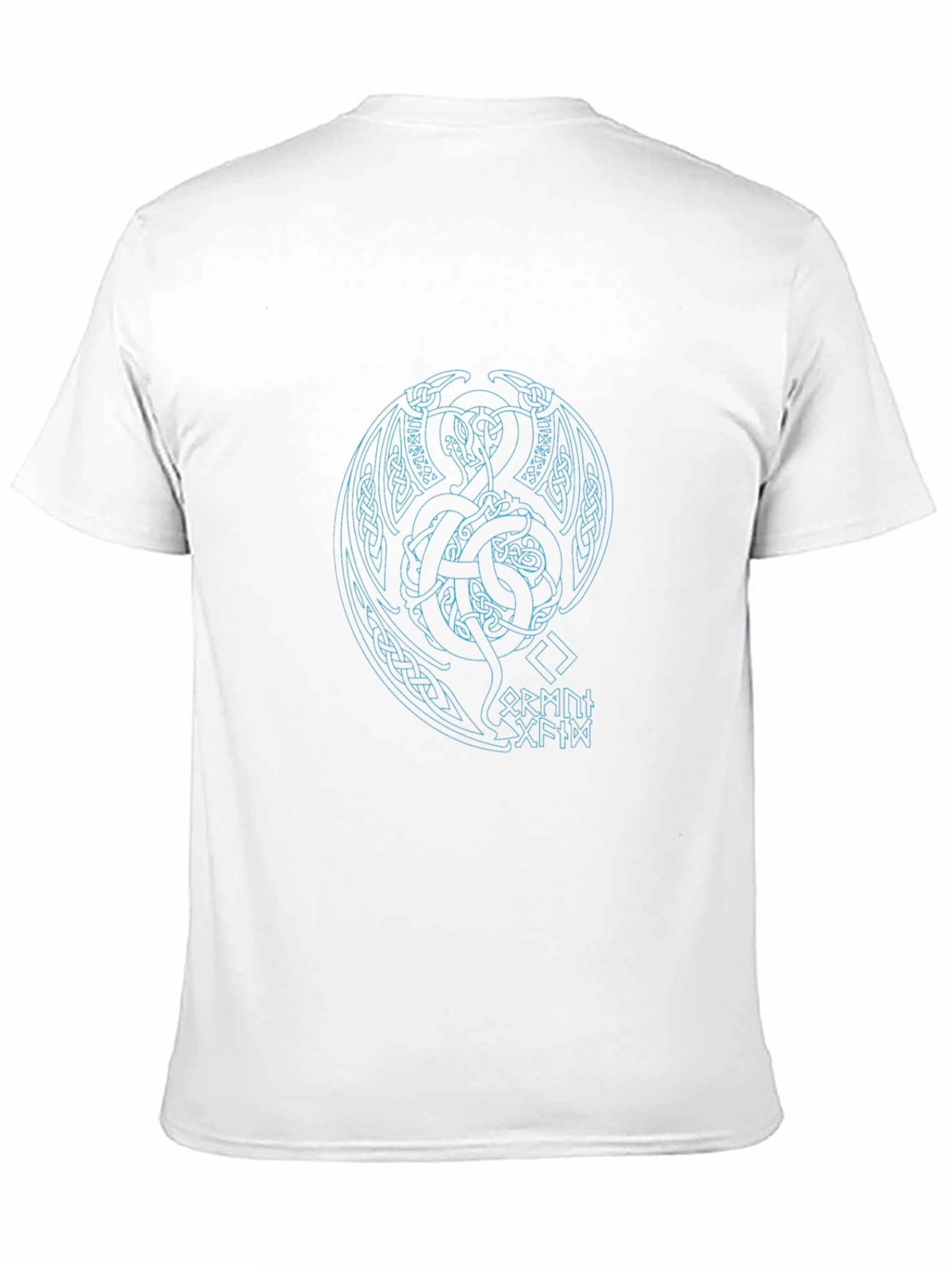 Celtic Dragon Graphic T-Shirt - Black