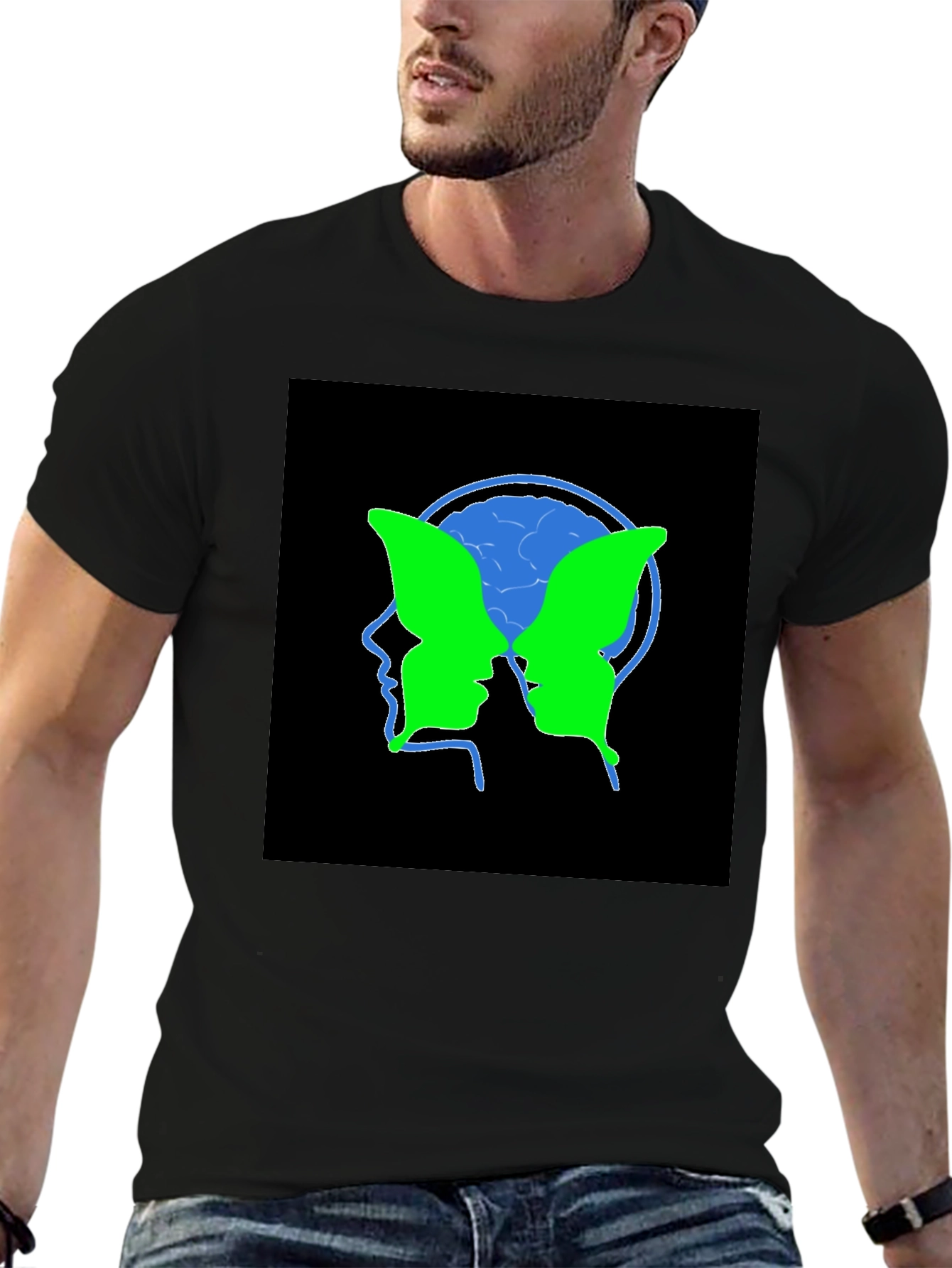 Abstract Butterfly Mind Tee