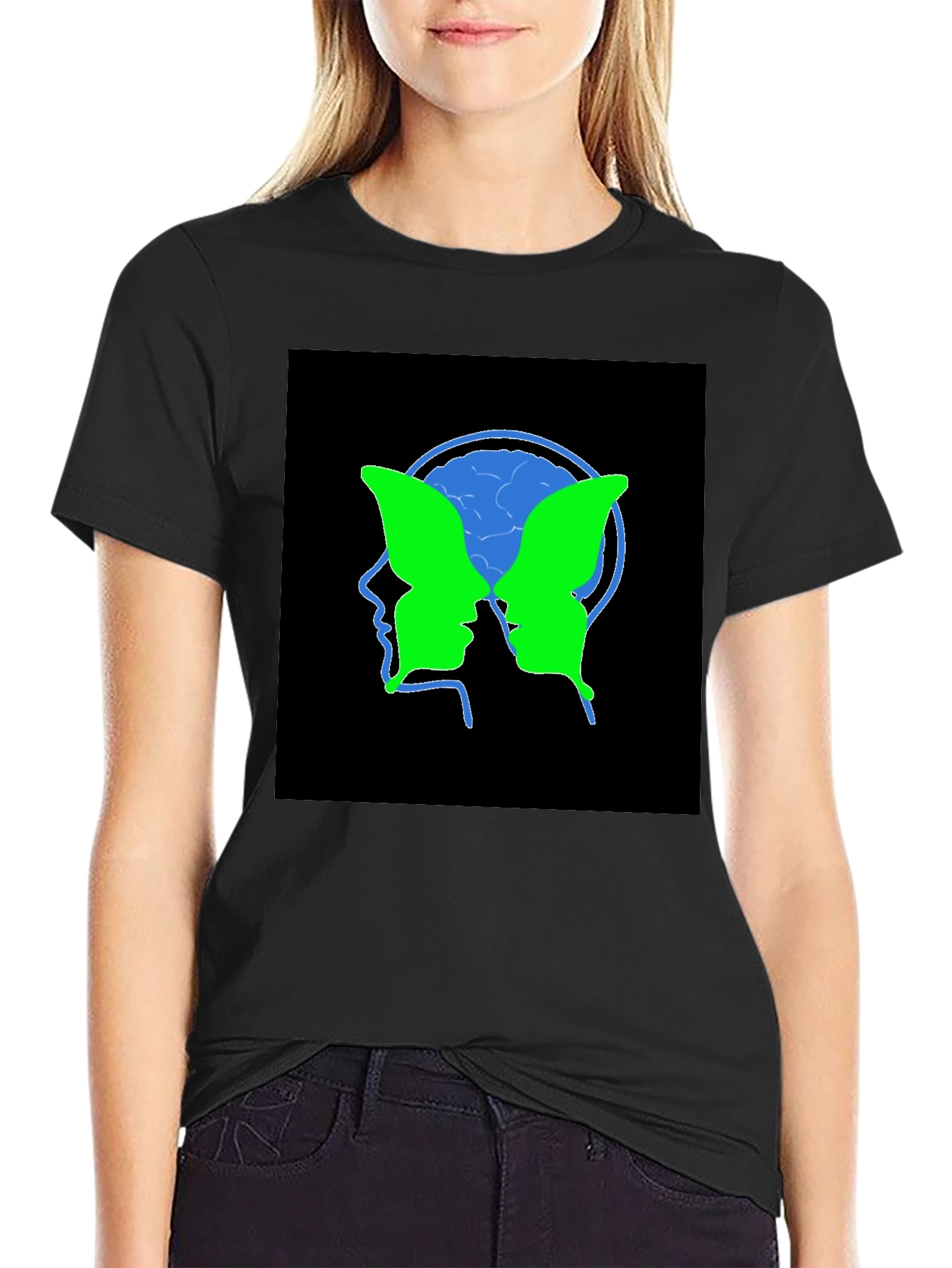 Abstract Butterfly Mind Tee
