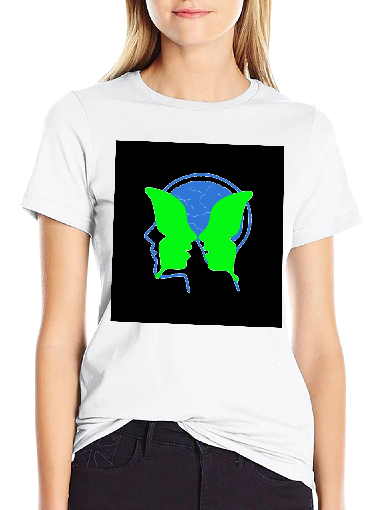 Abstract Butterfly Mind Tee