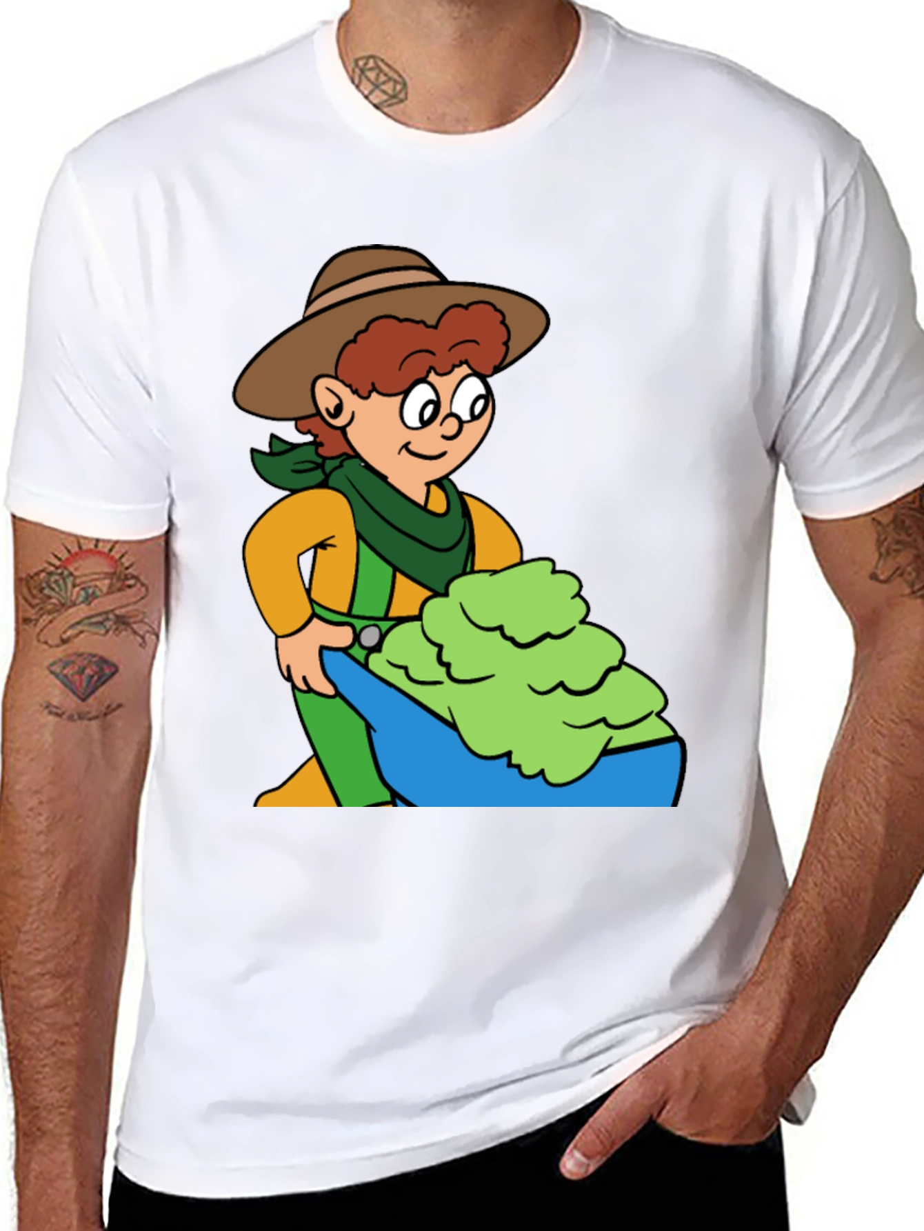 Cartoon Cowboy T-Shirt