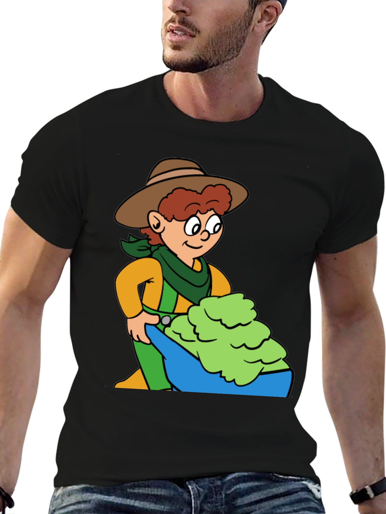 Cartoon Cowboy T-Shirt