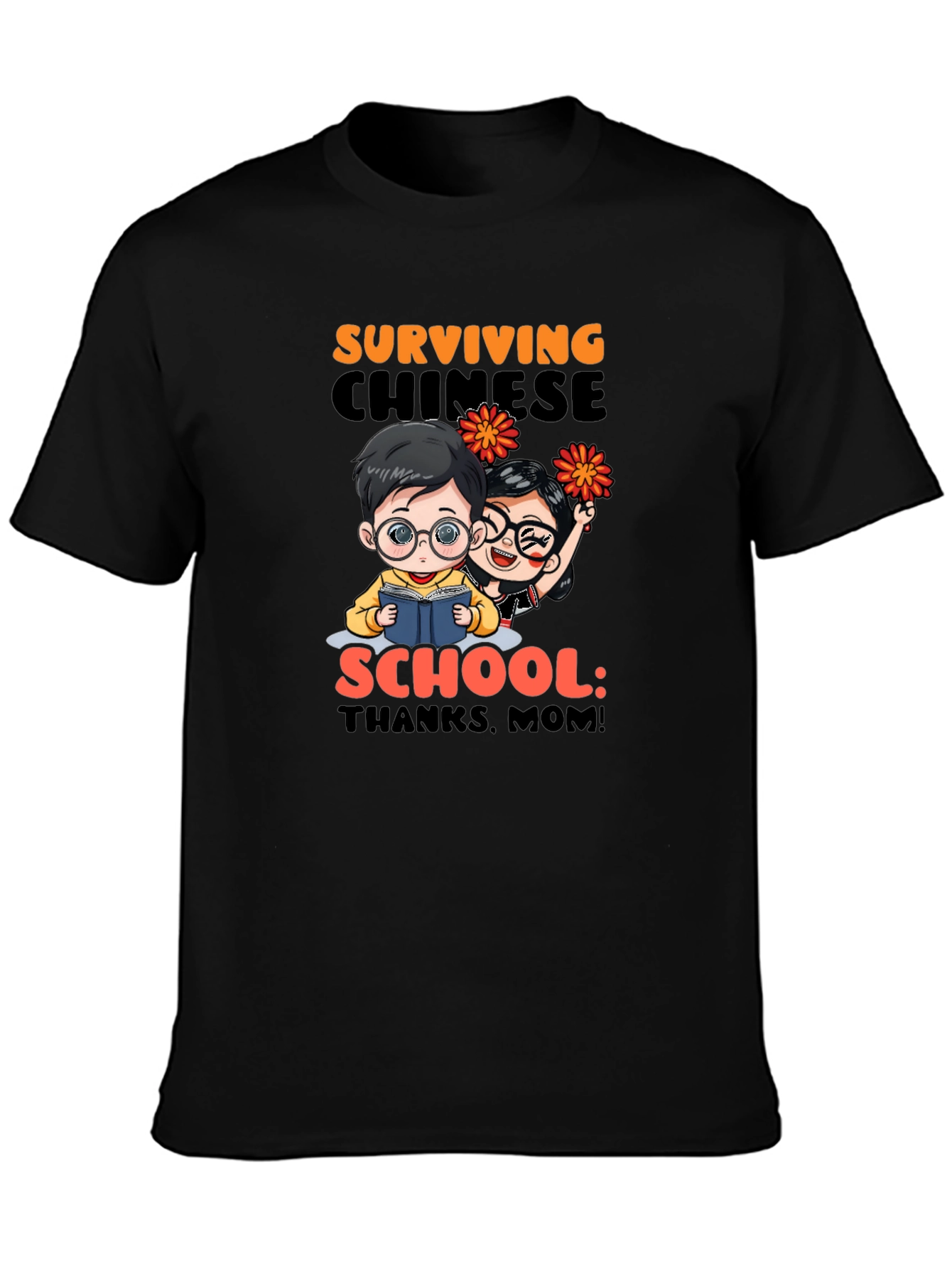 Surviving Chinese School Graphic Tee