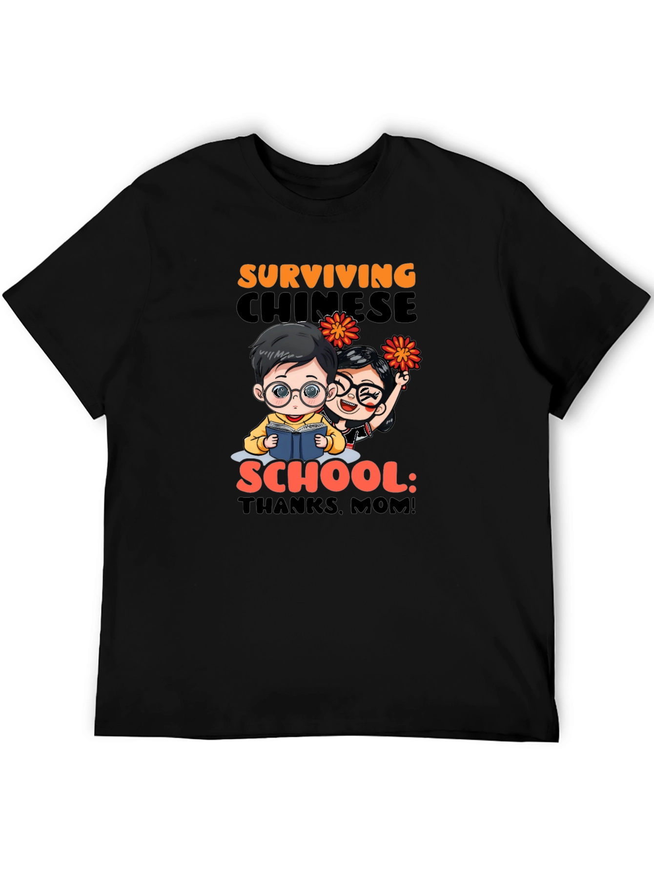 Surviving Chinese School Graphic Tee