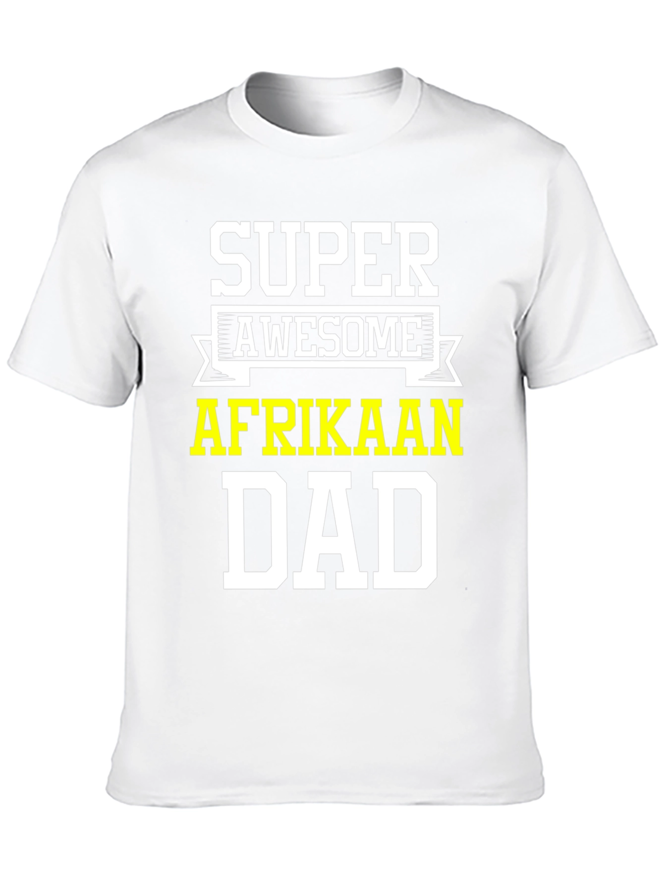 Super Awesome Afrikaan Dad T-Shirt