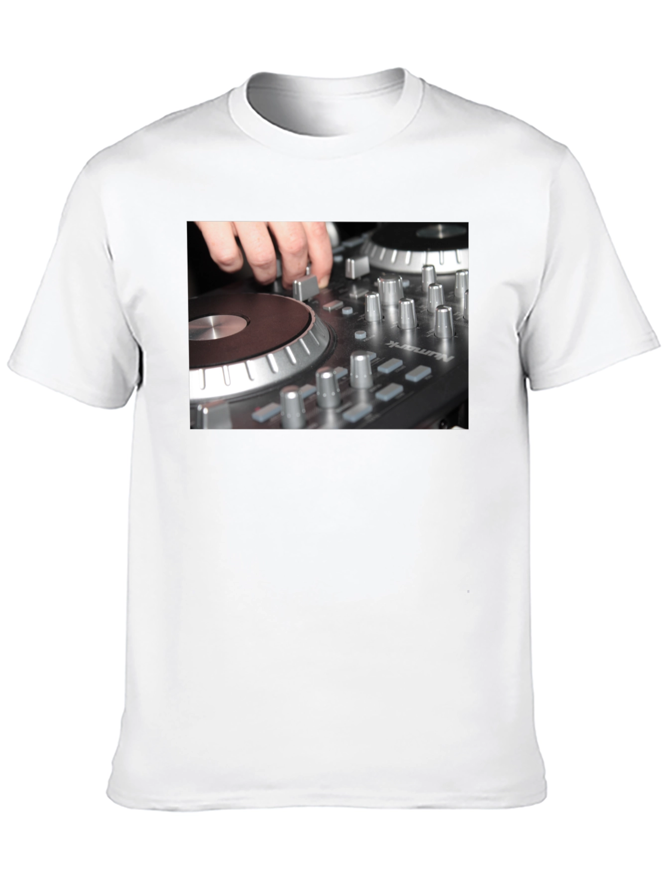 DJ Mixer Graphic T-Shirt - Music Lover Tee