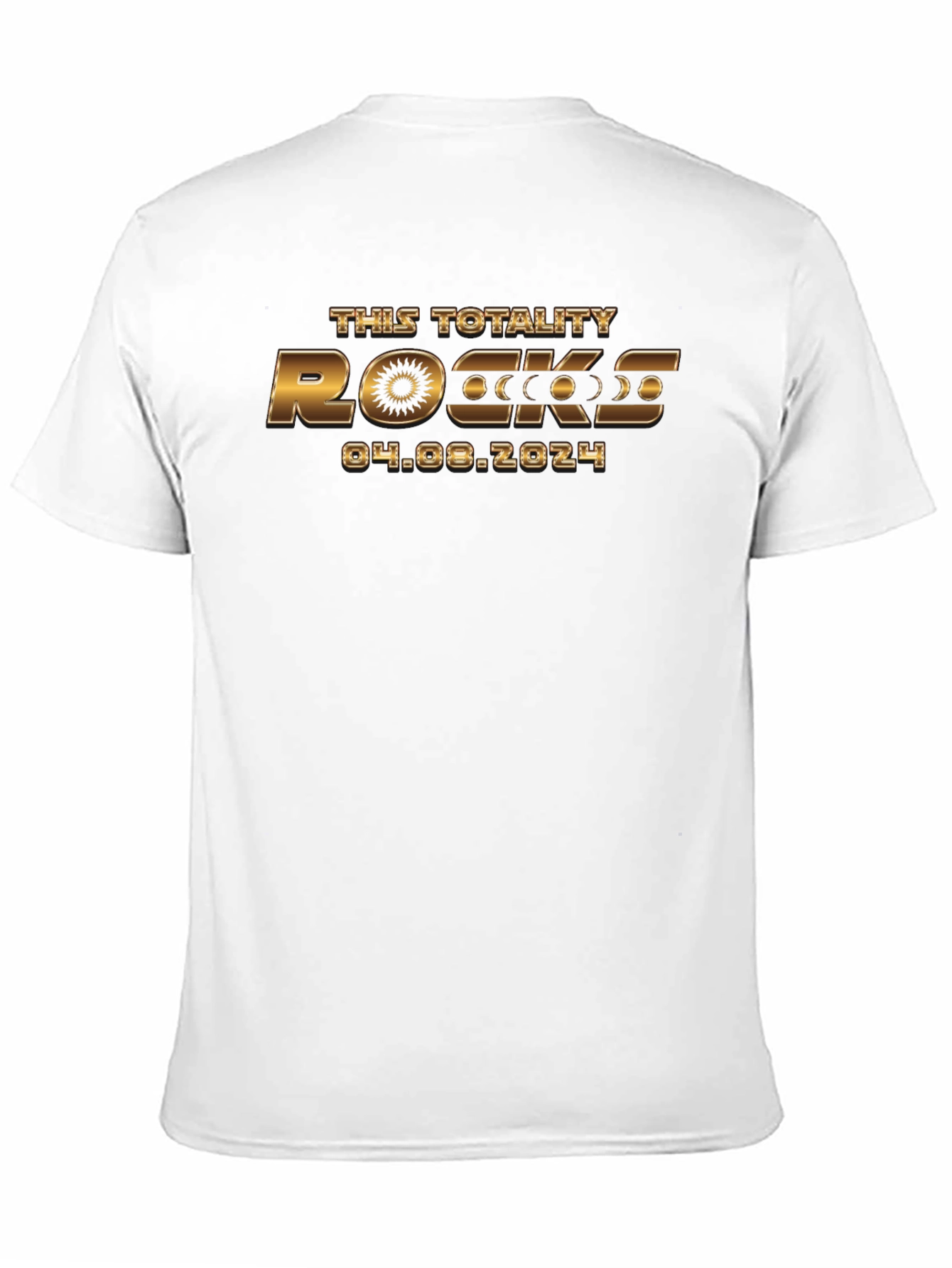 Totality Rocks Eclipse 2024 Graphic Tee