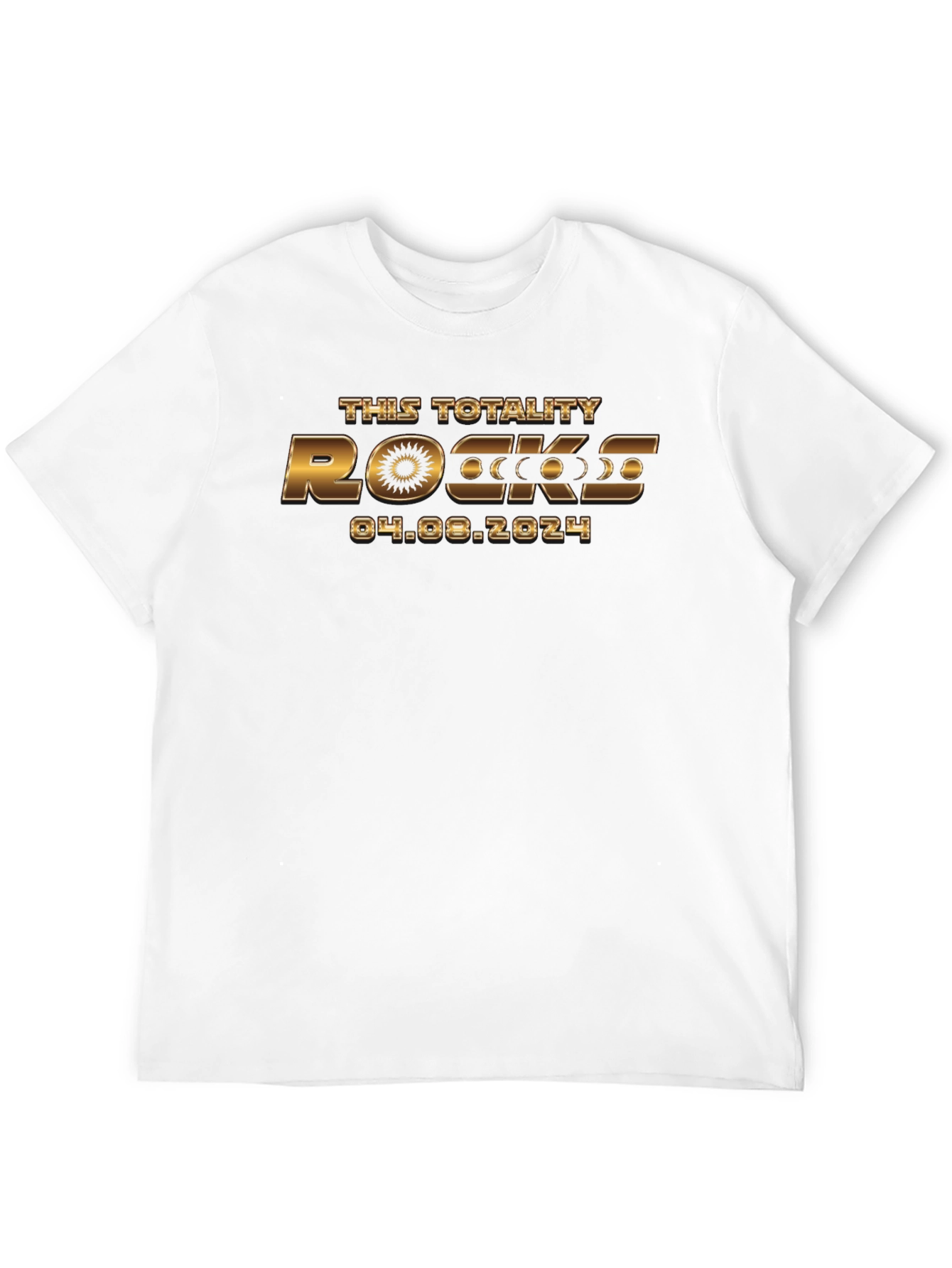 Totality Rocks Eclipse 2024 Graphic Tee