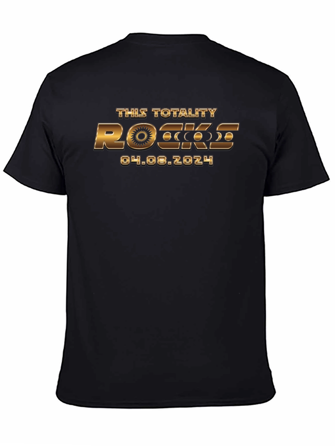Totality Rocks Eclipse 2024 Graphic Tee