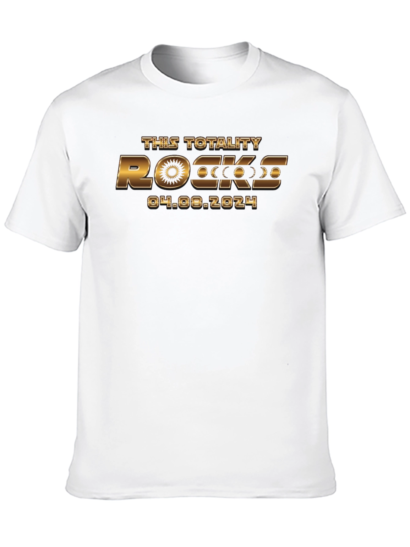 Totality Rocks Eclipse 2024 Graphic Tee