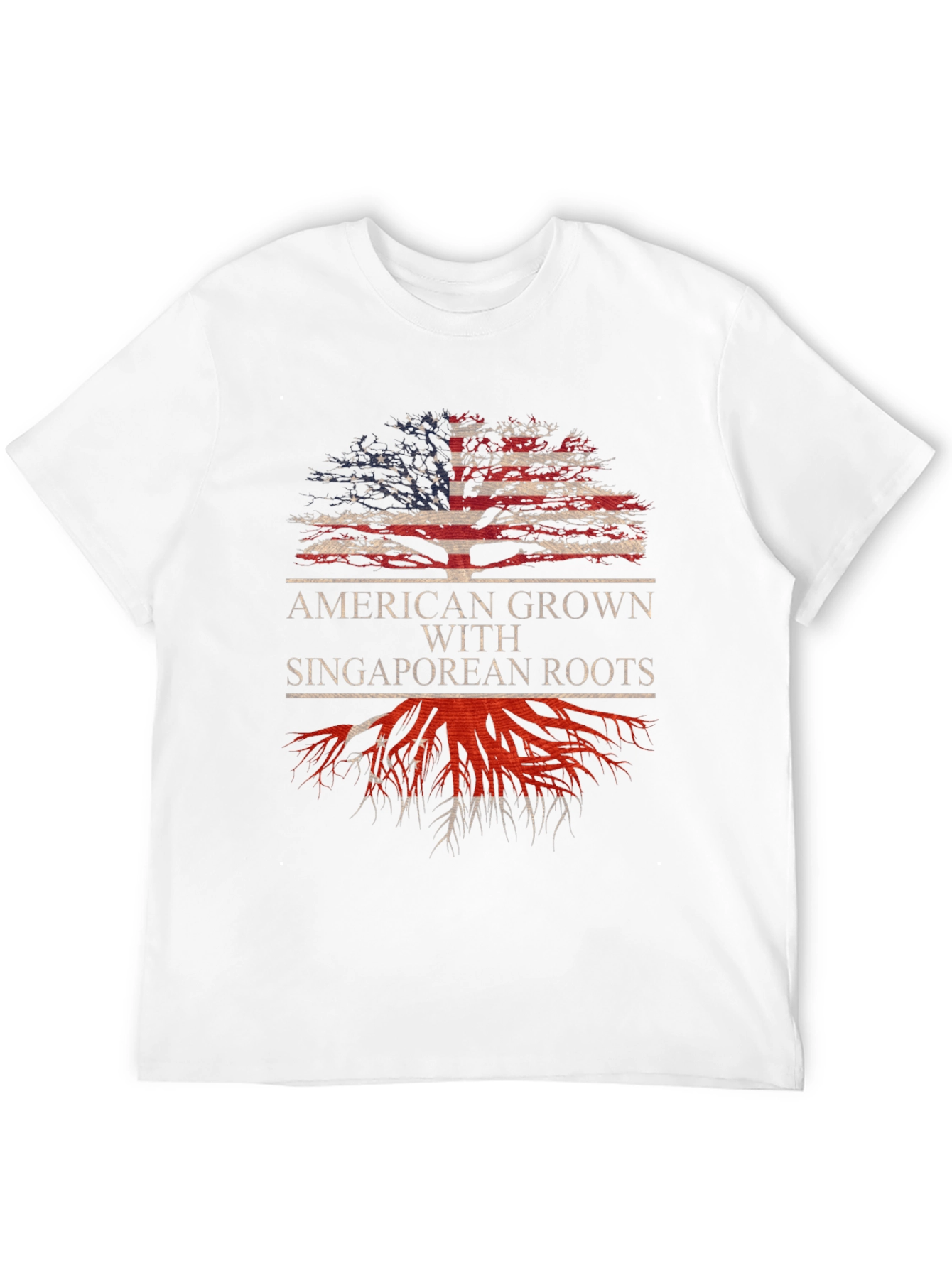 American Grown with Singaporean Roots T-Shirt