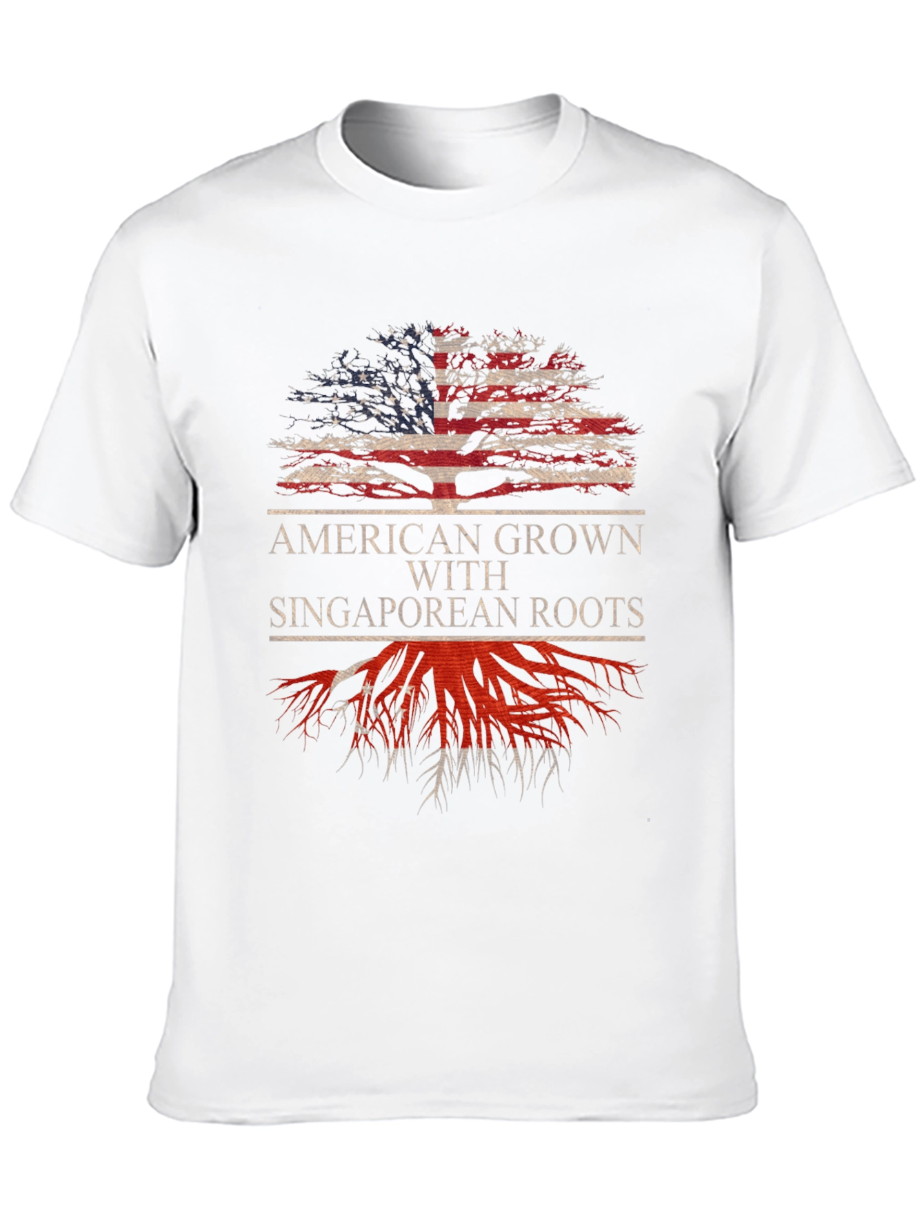 American Grown with Singaporean Roots T-Shirt
