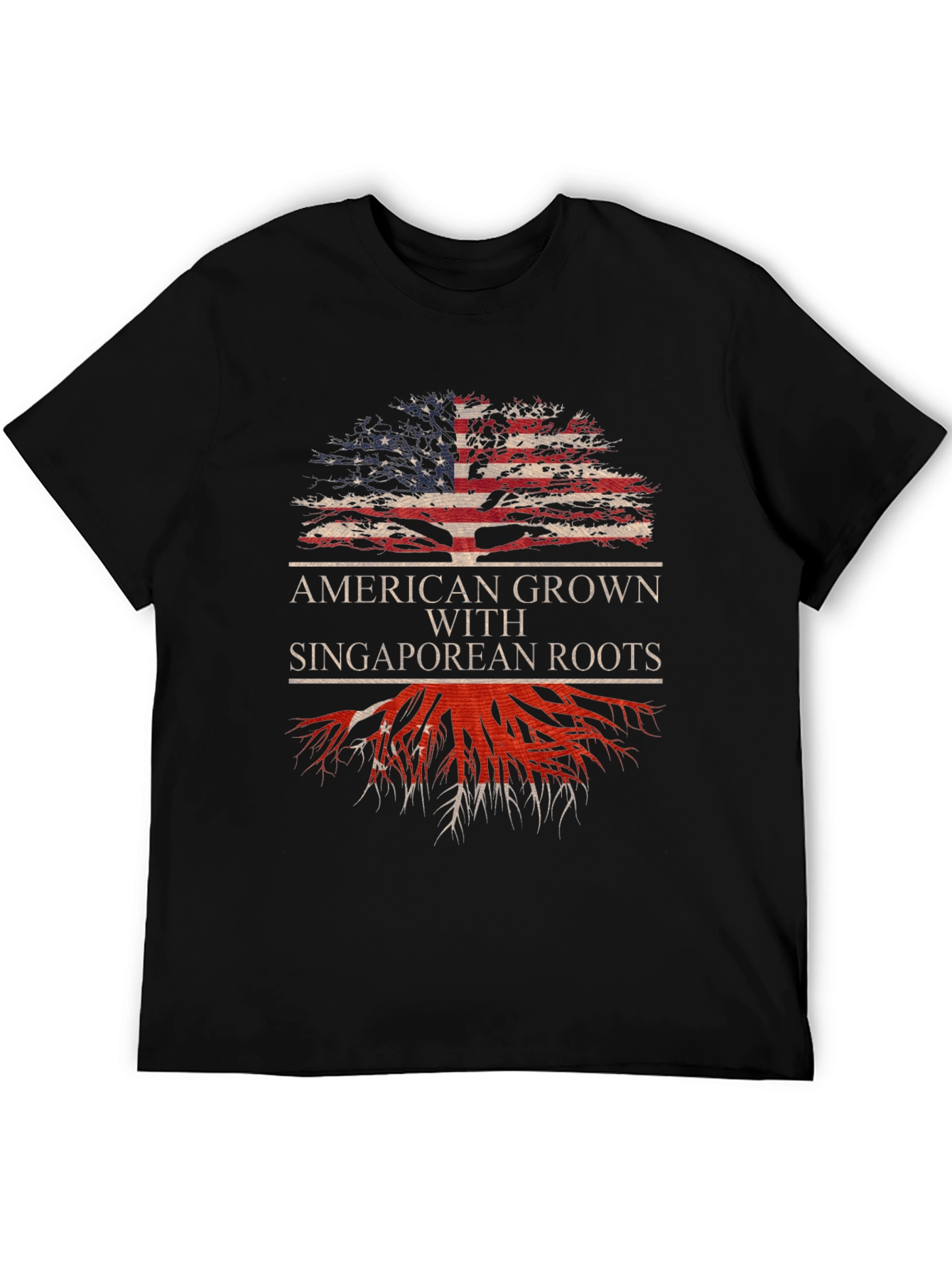 American Grown with Singaporean Roots T-Shirt