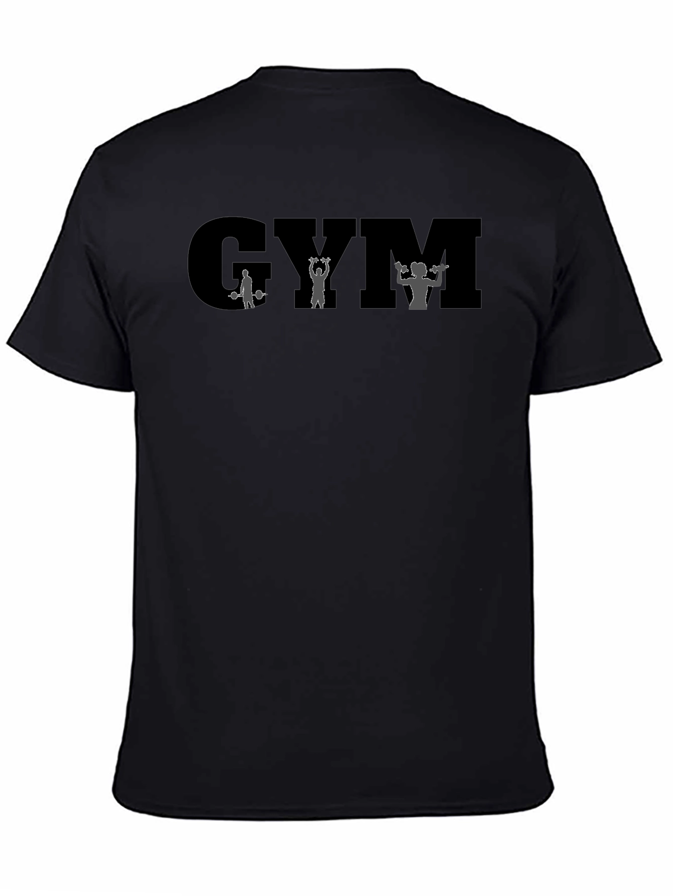 Mens GYM Fitness Workout Graphic T-Shirt