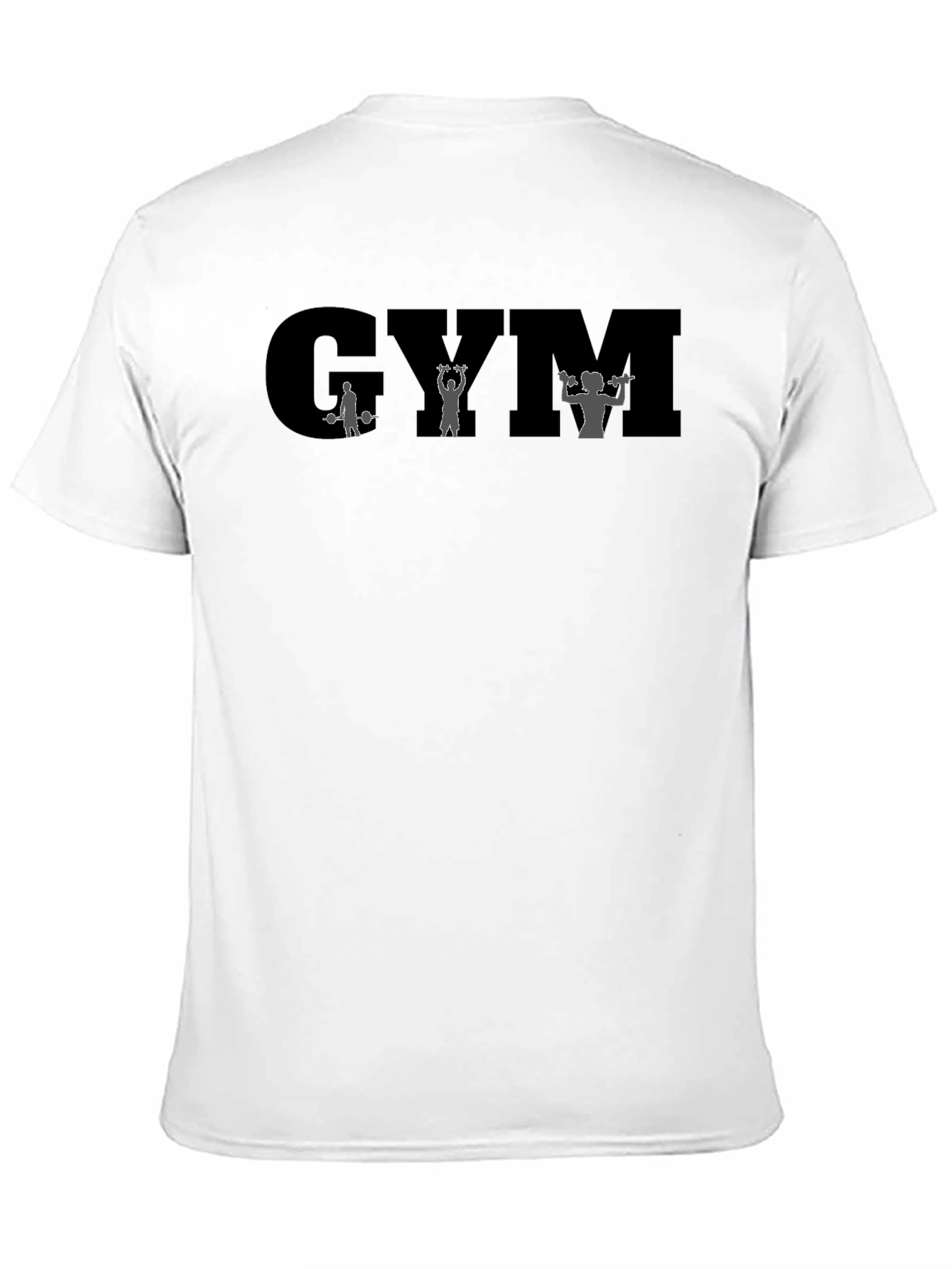 Mens GYM Fitness Workout Graphic T-Shirt