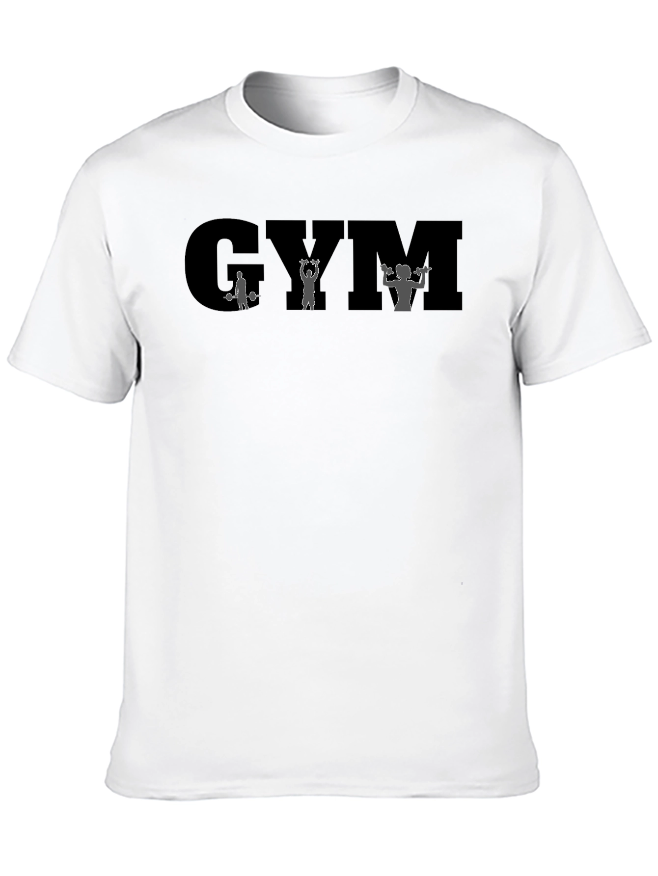 Mens GYM Fitness Workout Graphic T-Shirt