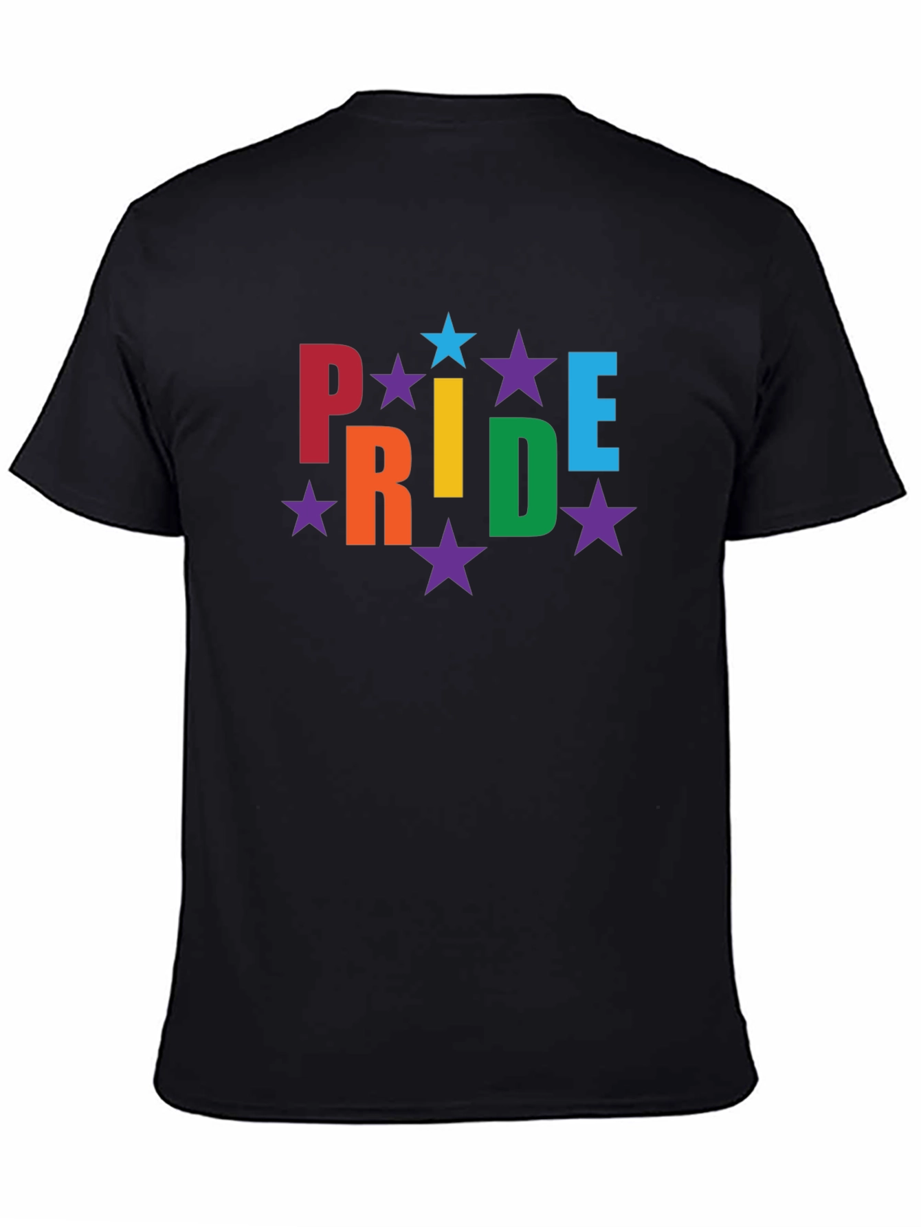 Pride Rainbow Star Graphic Tee