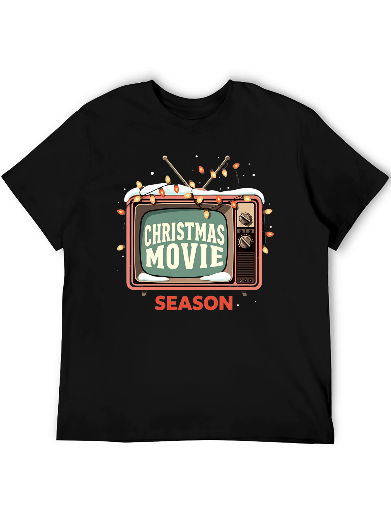Christmas Movie Season Graphic T-Shirt