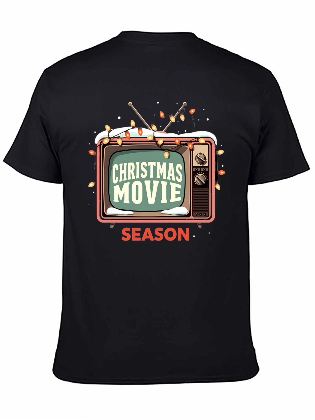 Christmas Movie Season Graphic T-Shirt