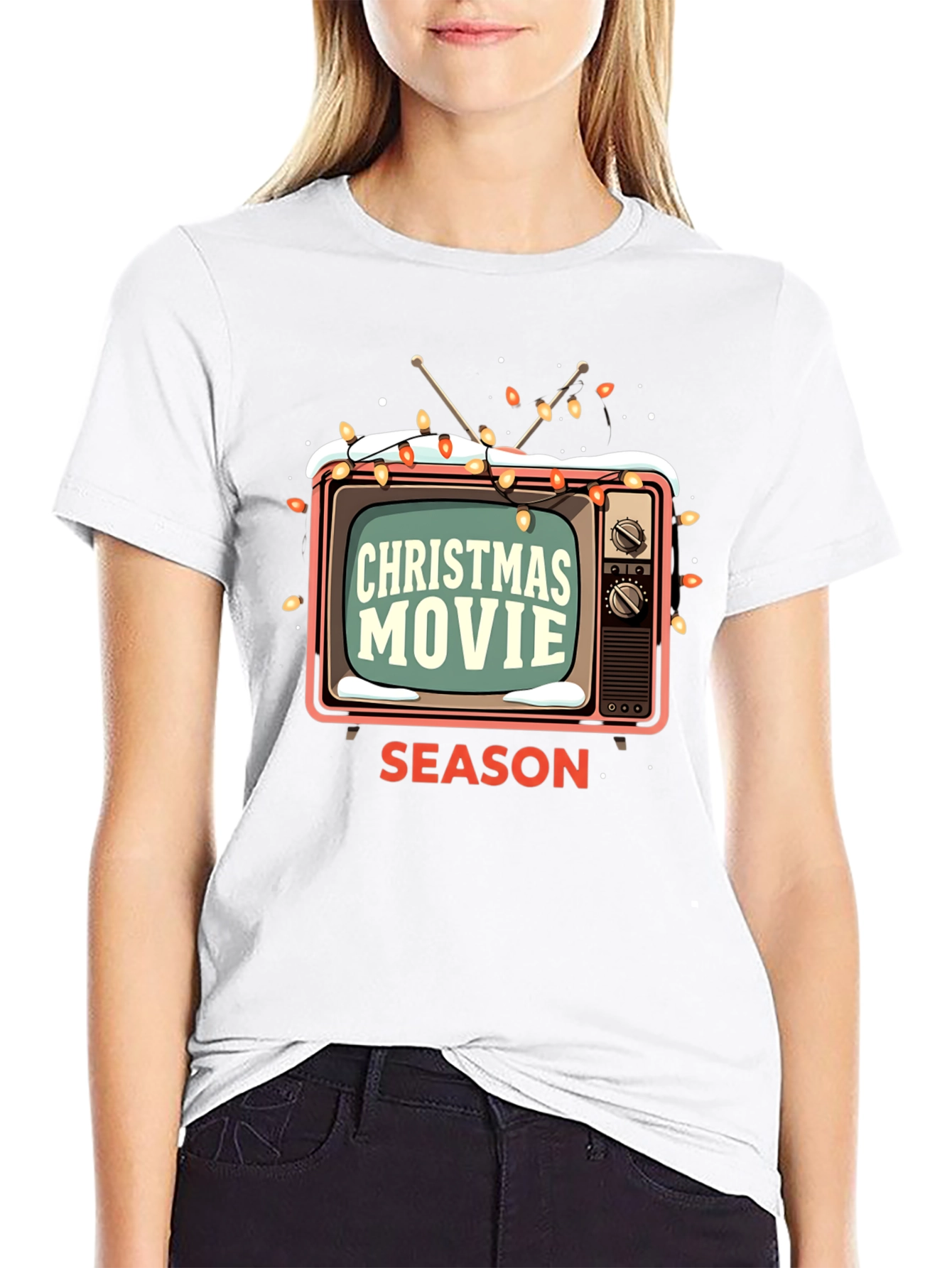 Christmas Movie Season Graphic T-Shirt