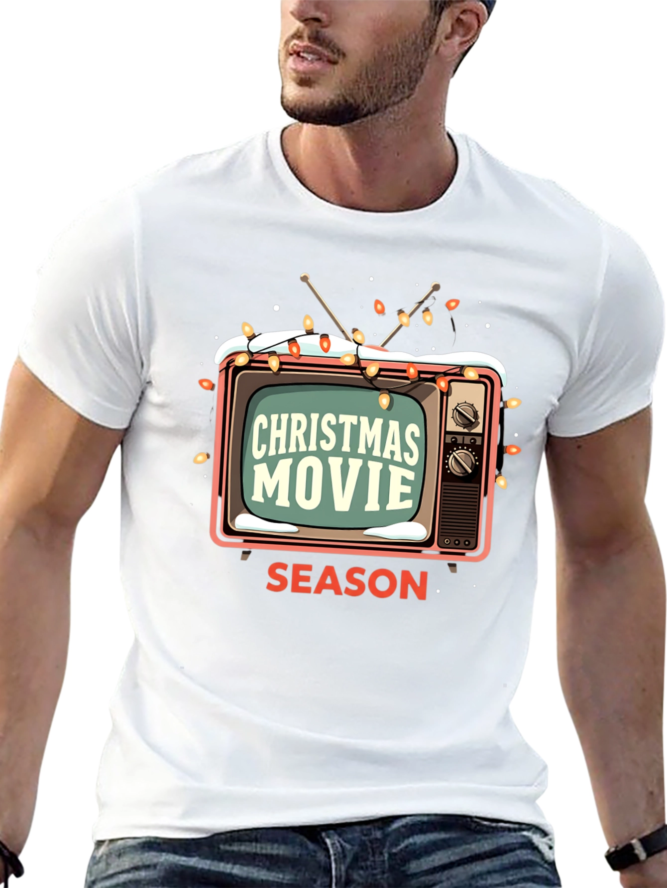 Christmas Movie Season Graphic T-Shirt