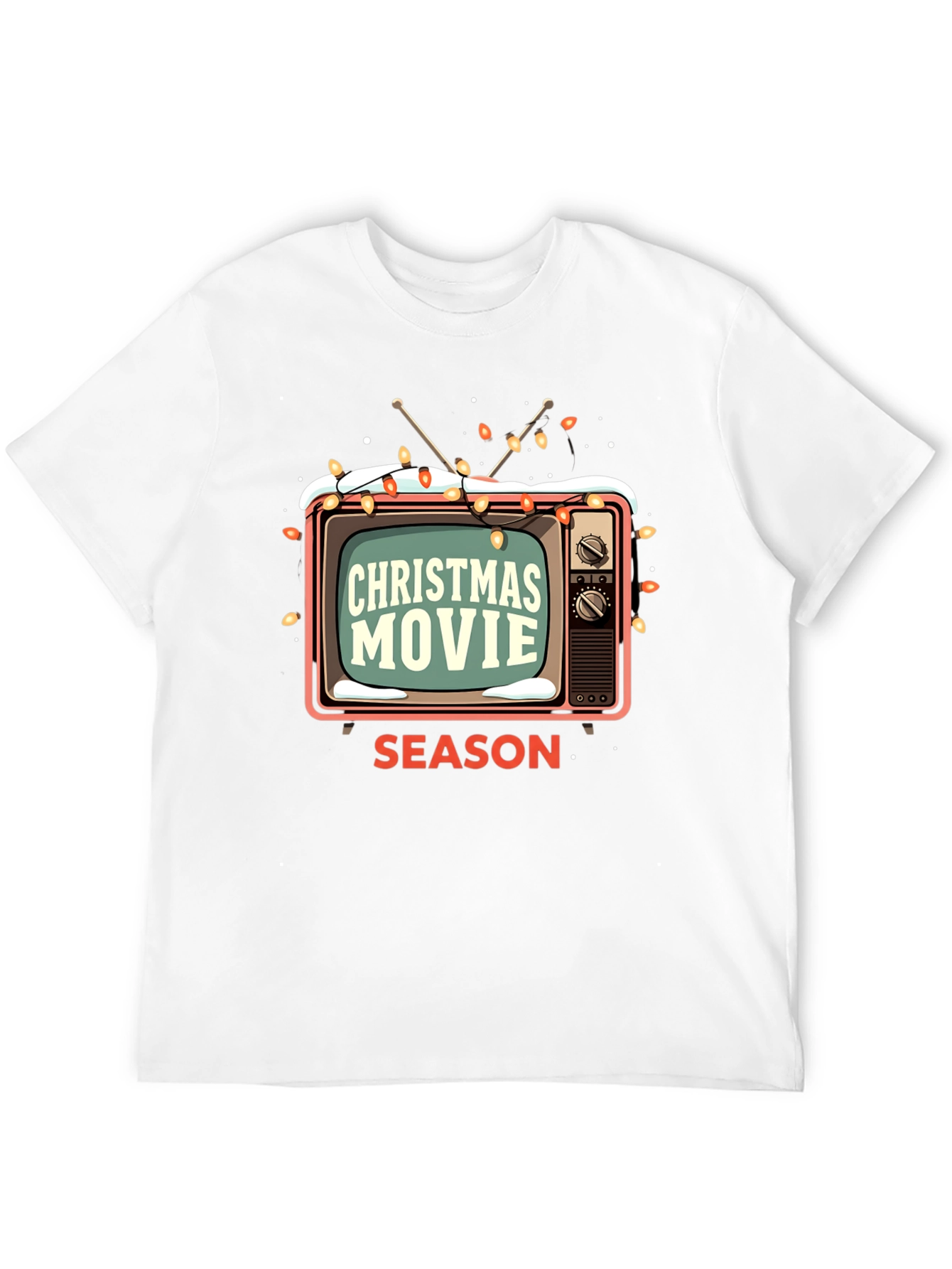 Christmas Movie Season Graphic T-Shirt
