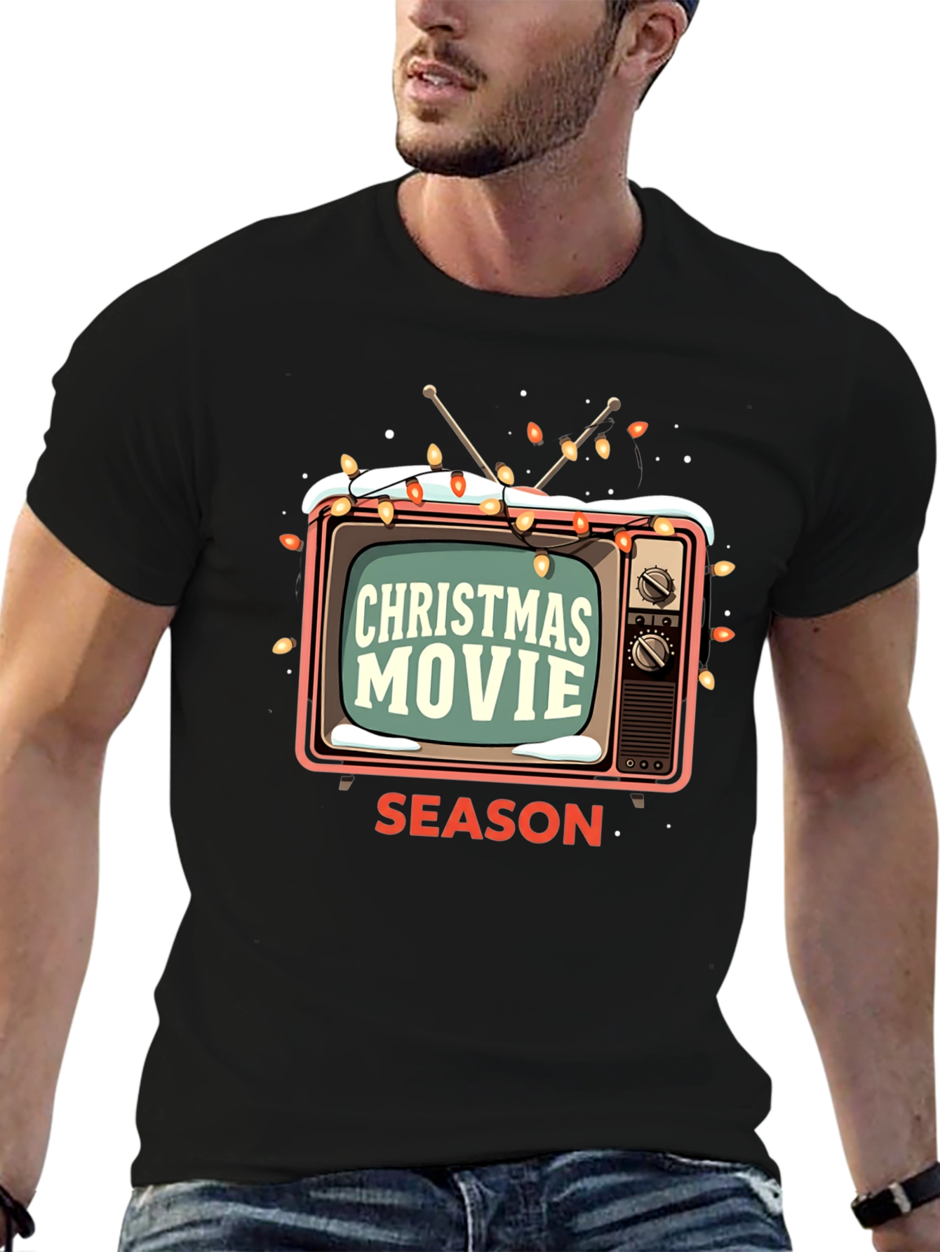Christmas Movie Season Graphic T-Shirt