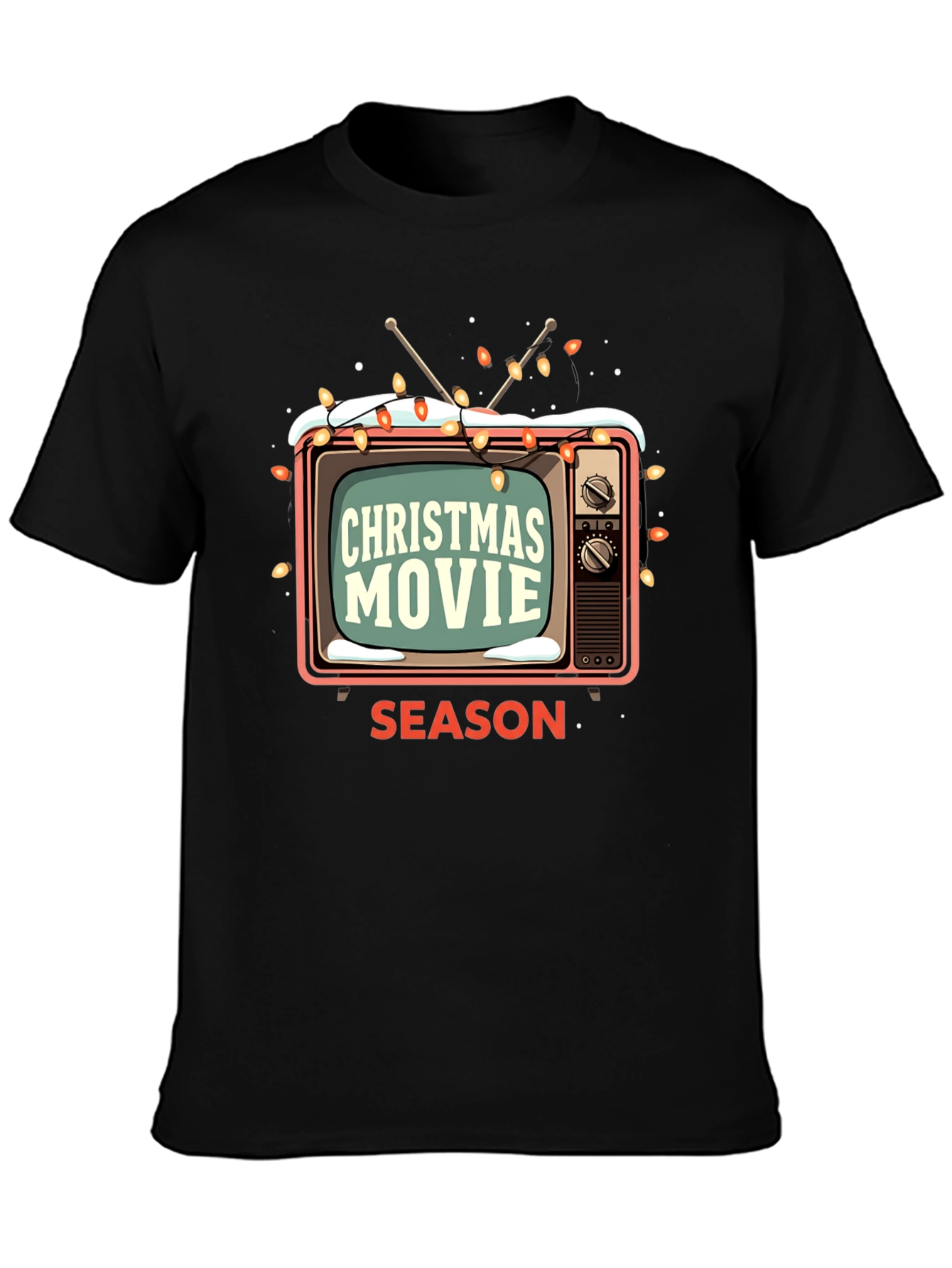 Christmas Movie Season Graphic T-Shirt