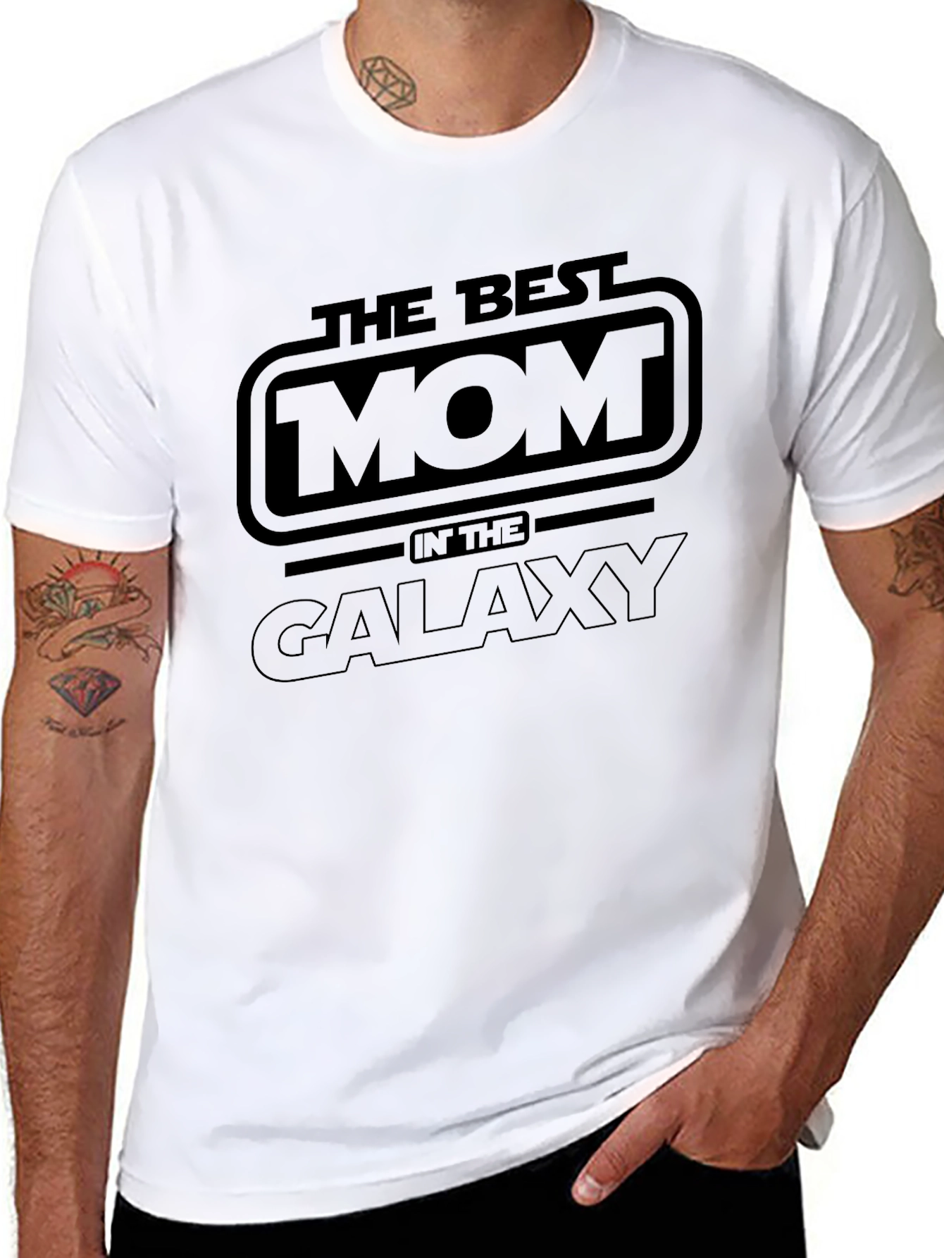 Best Mom in the Galaxy Star Wars Inspired T-Shirt