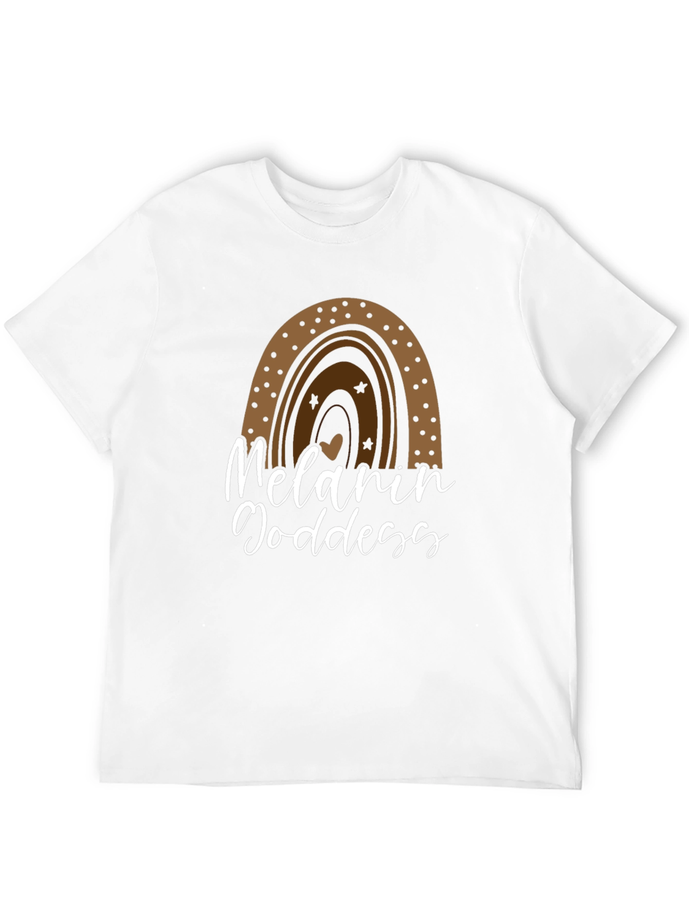 Melanin Goddess Graphic T-Shirt - Black