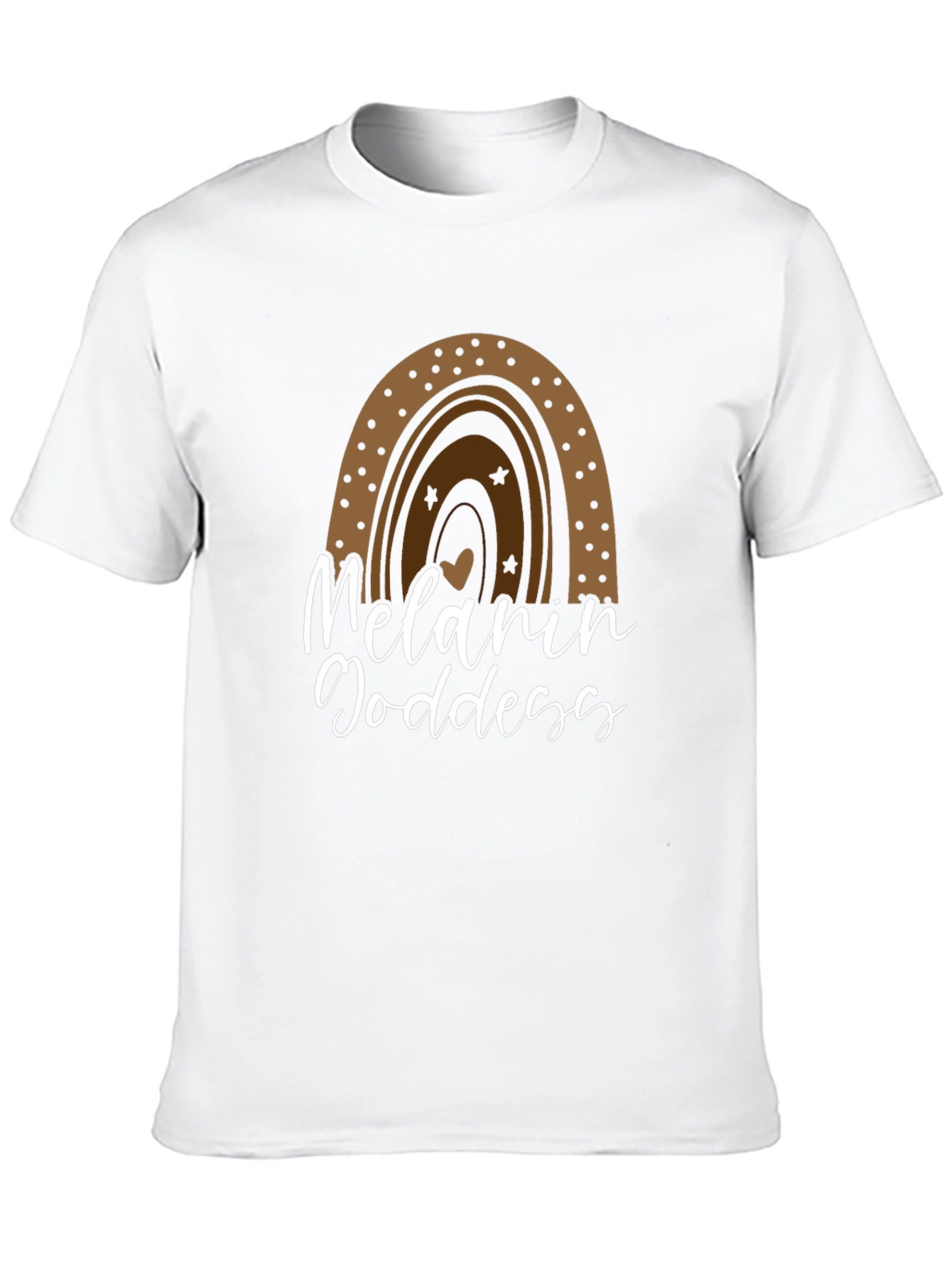 Melanin Goddess Graphic T-Shirt - Black
