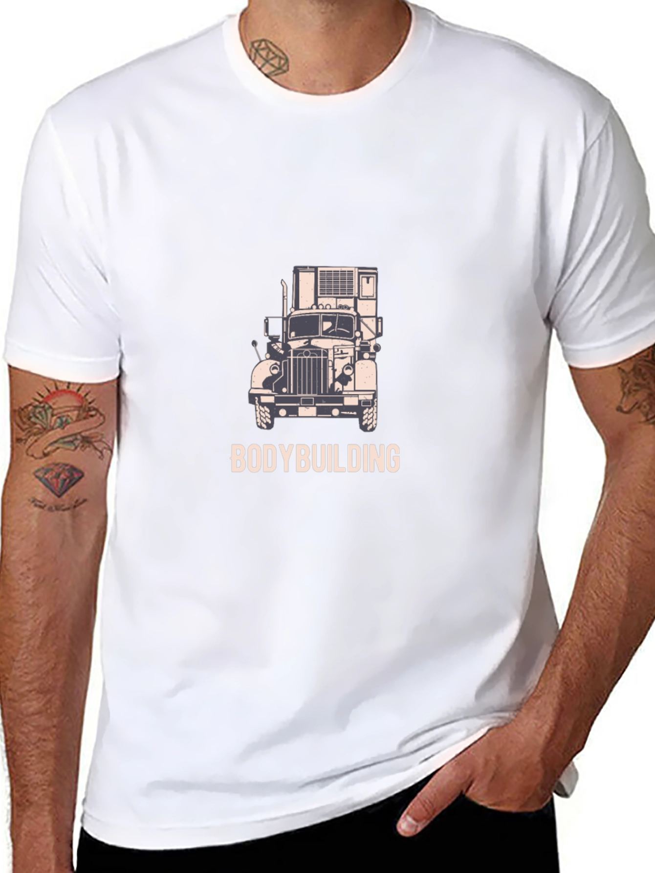 Bodybuilding Truck T-Shirt
