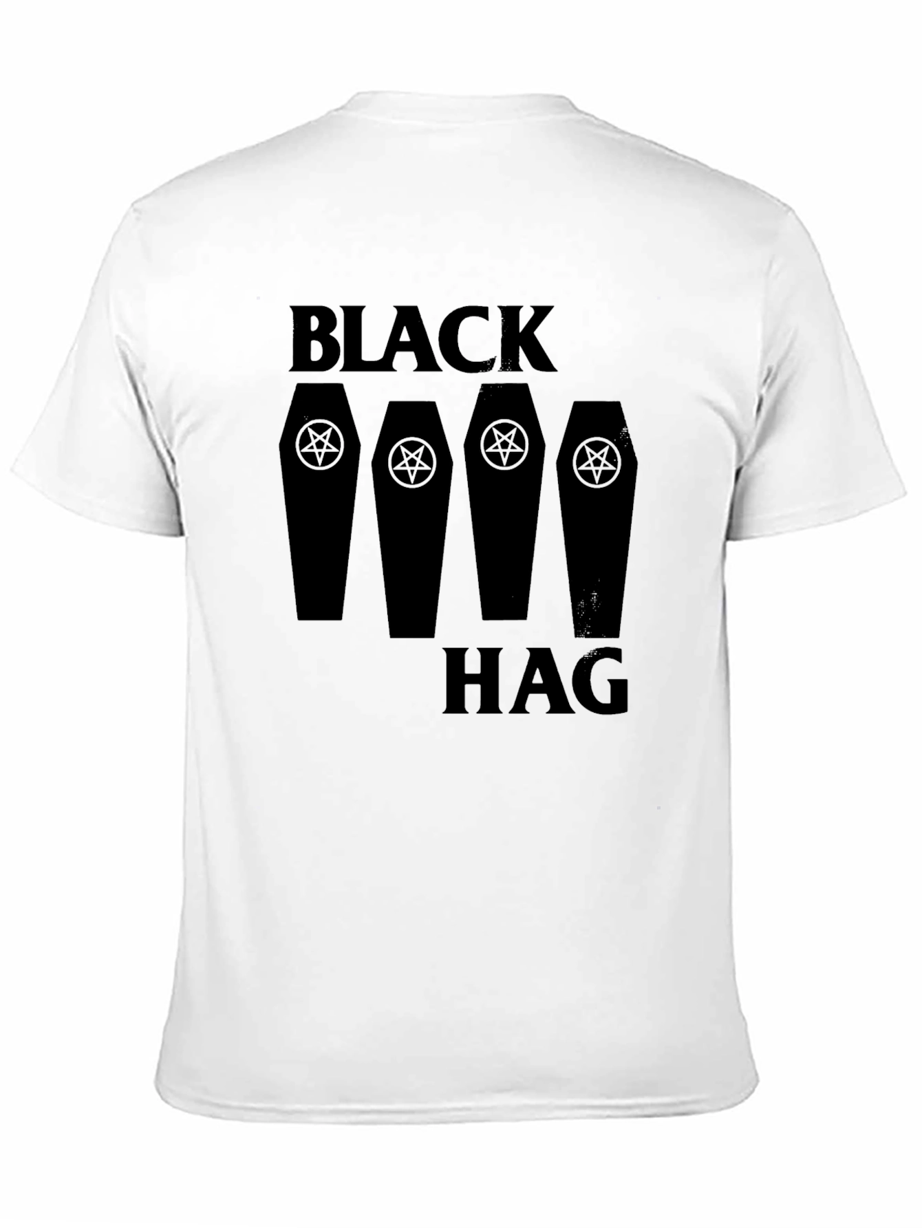 Black Hag Coffin Graphic Tee