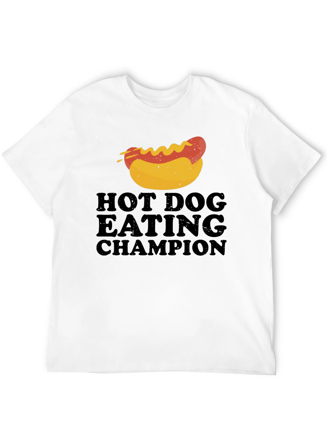 Hot Dog Eating Champion T-Shirt - Novelty Food Tee