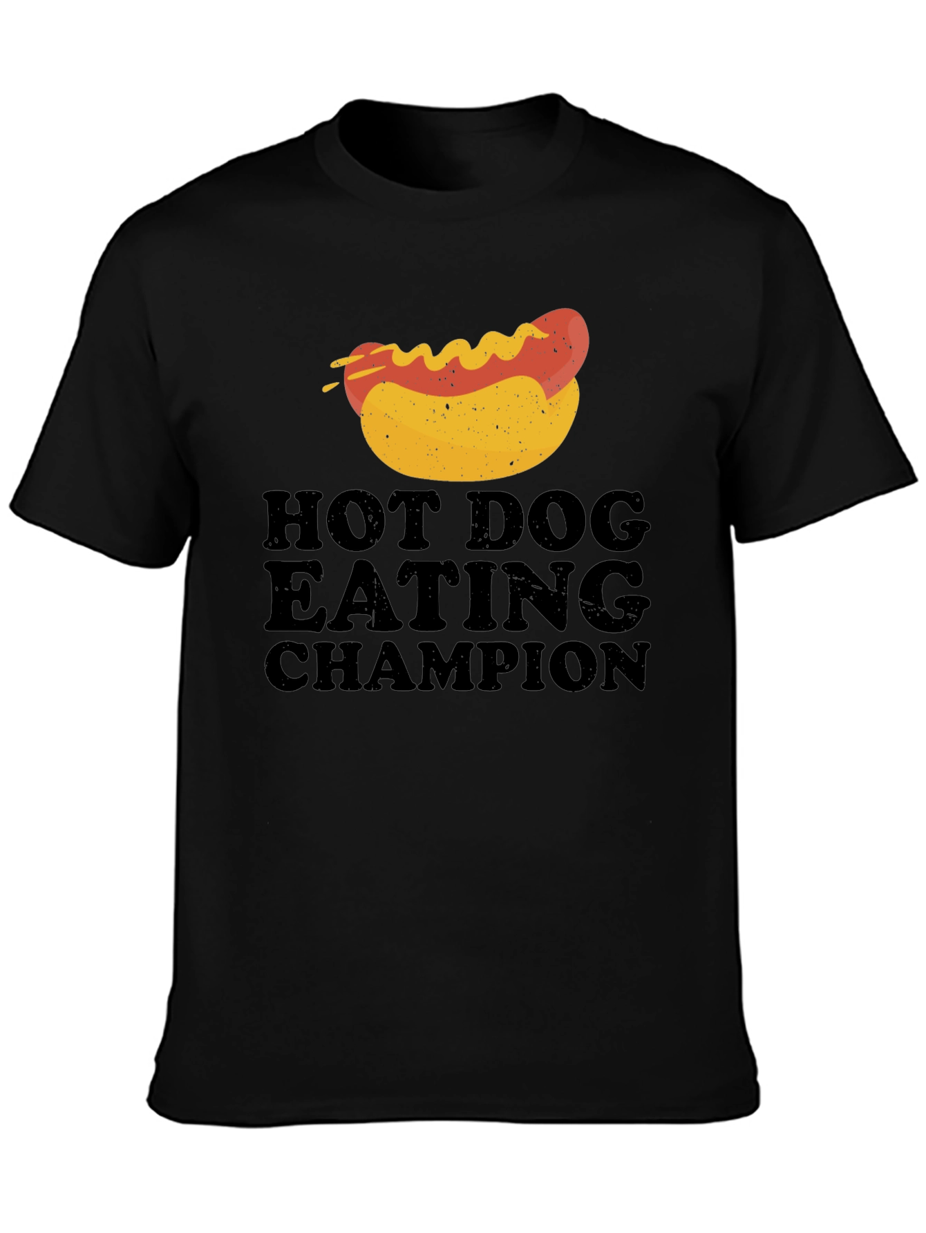 Hot Dog Eating Champion T-Shirt - Novelty Food Tee