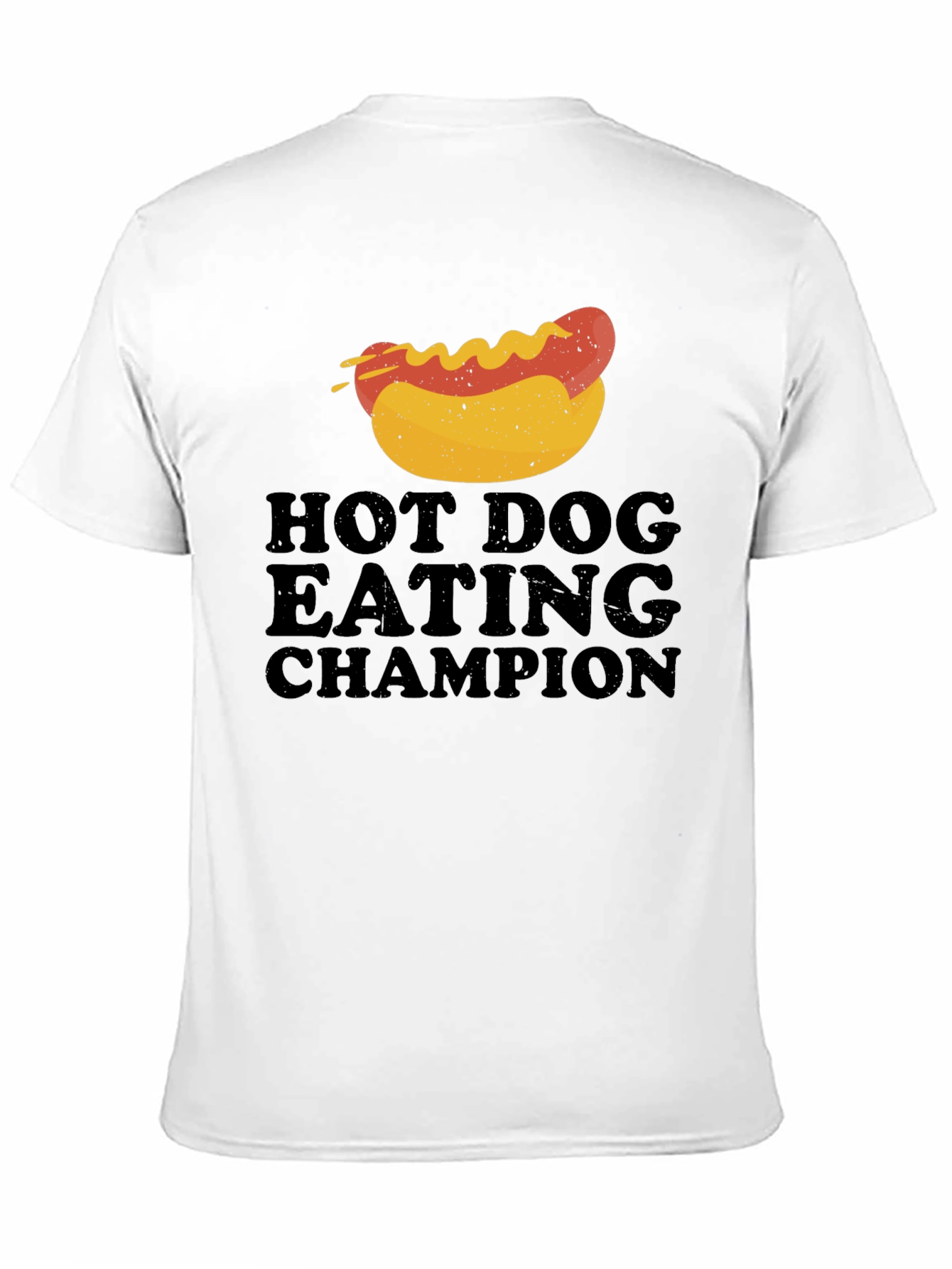 Hot Dog Eating Champion T-Shirt - Novelty Food Tee