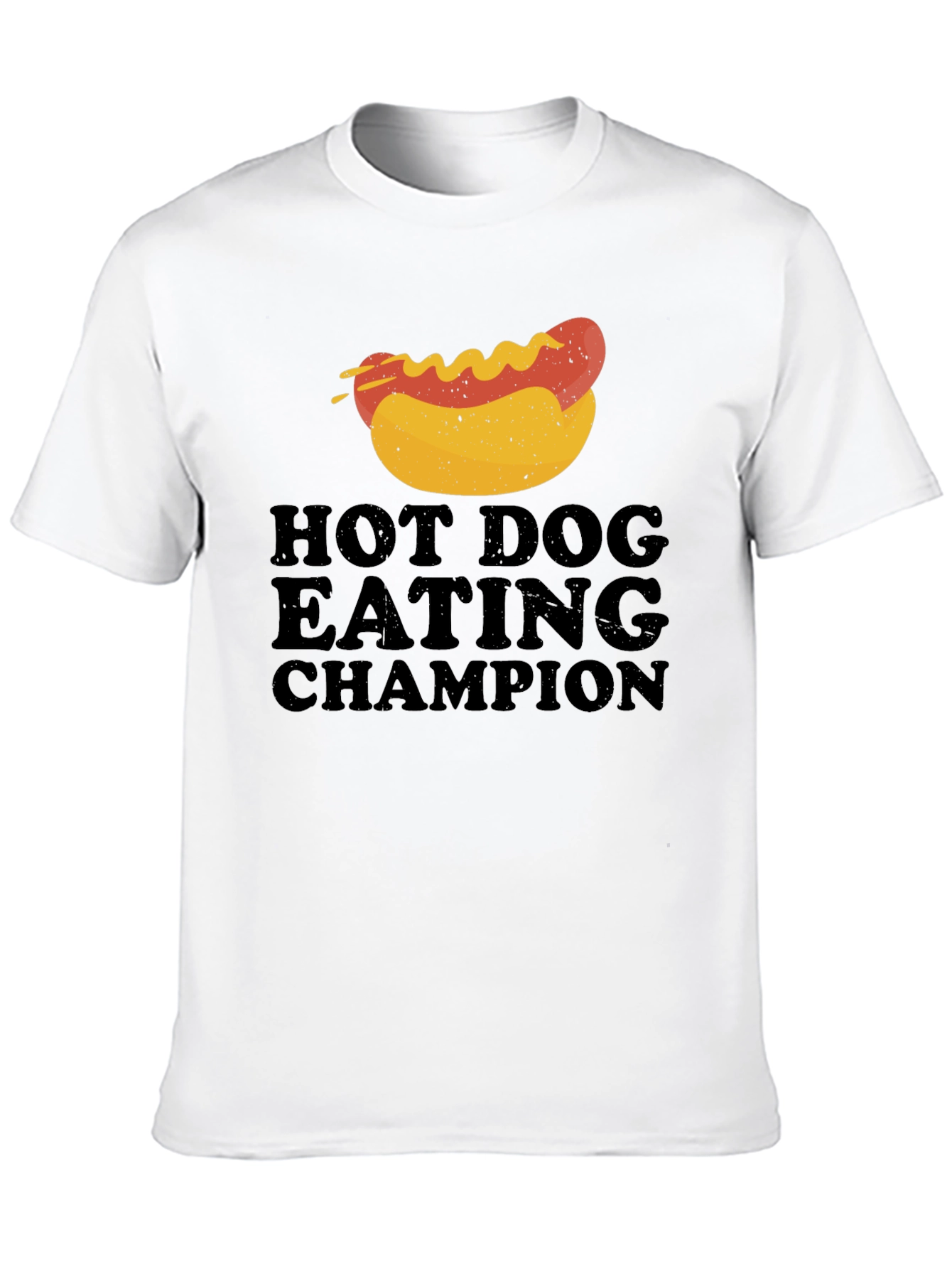 Hot Dog Eating Champion T-Shirt - Novelty Food Tee