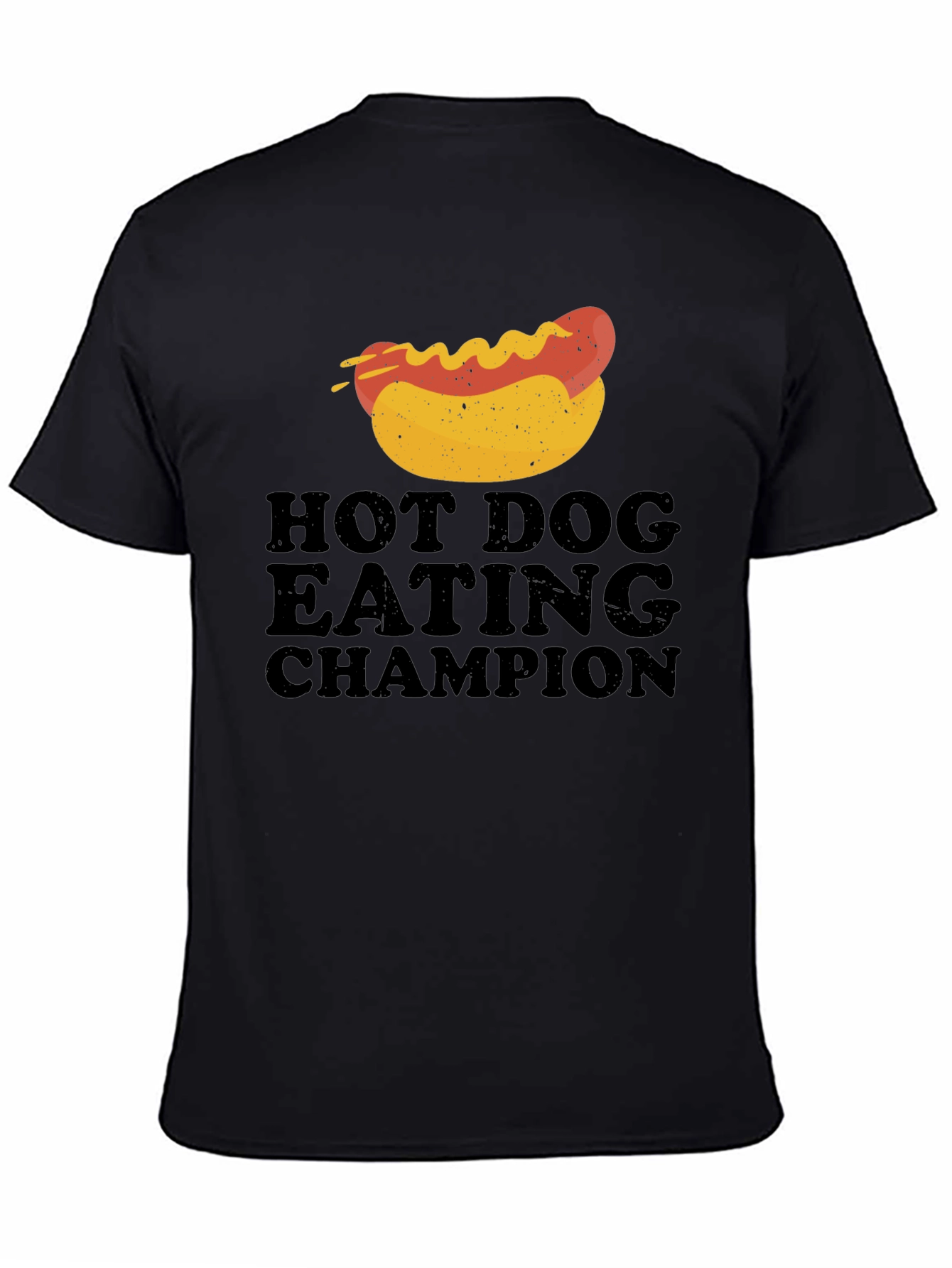 Hot Dog Eating Champion T-Shirt - Novelty Food Tee