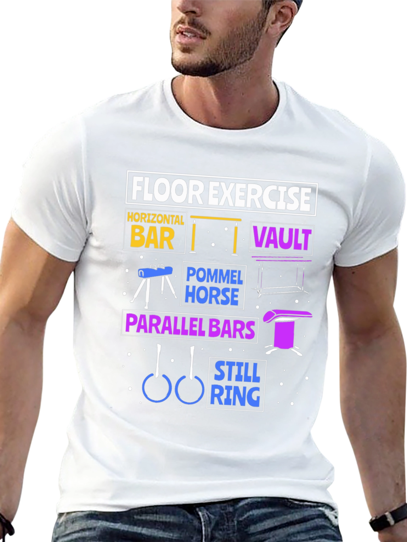 Gymnastics Floor Exercise T-Shirt