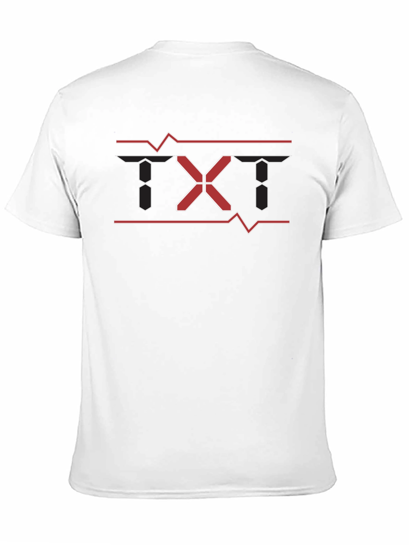 TXT Heartbeat Graphic Tee - Black Cotton Blend