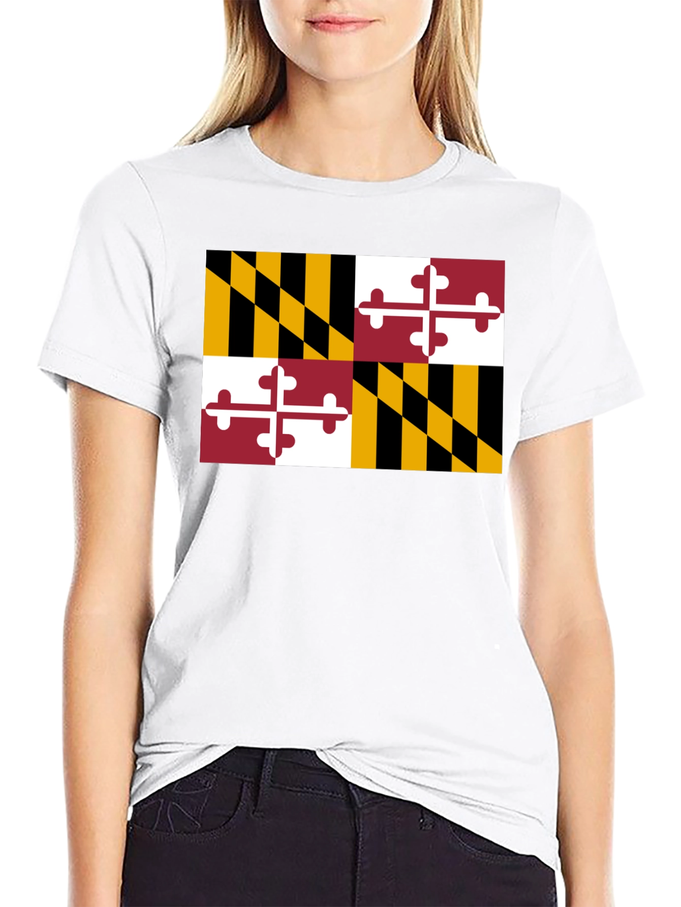 Maryland Flag Graphic Tee