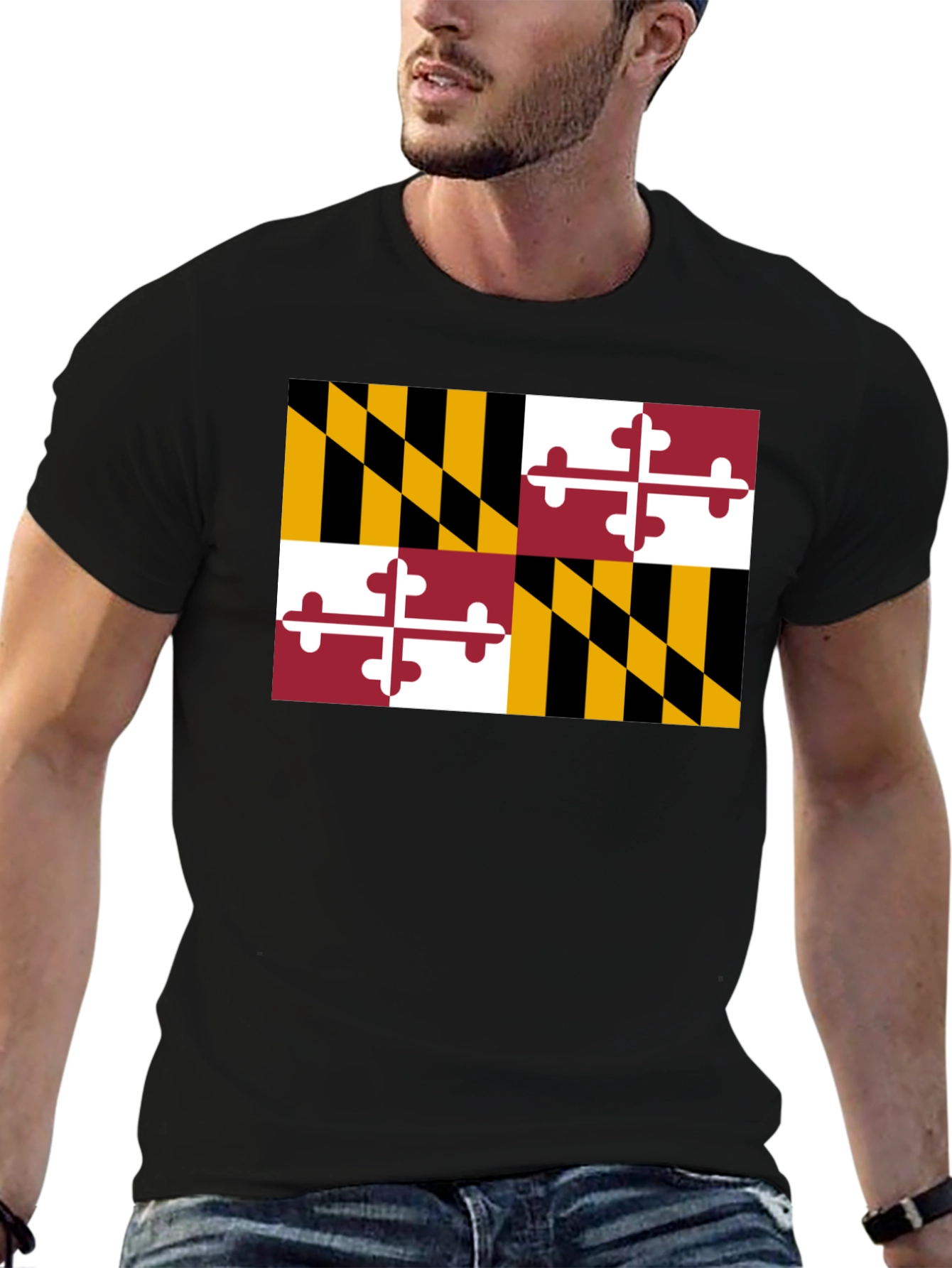 Maryland Flag Graphic Tee