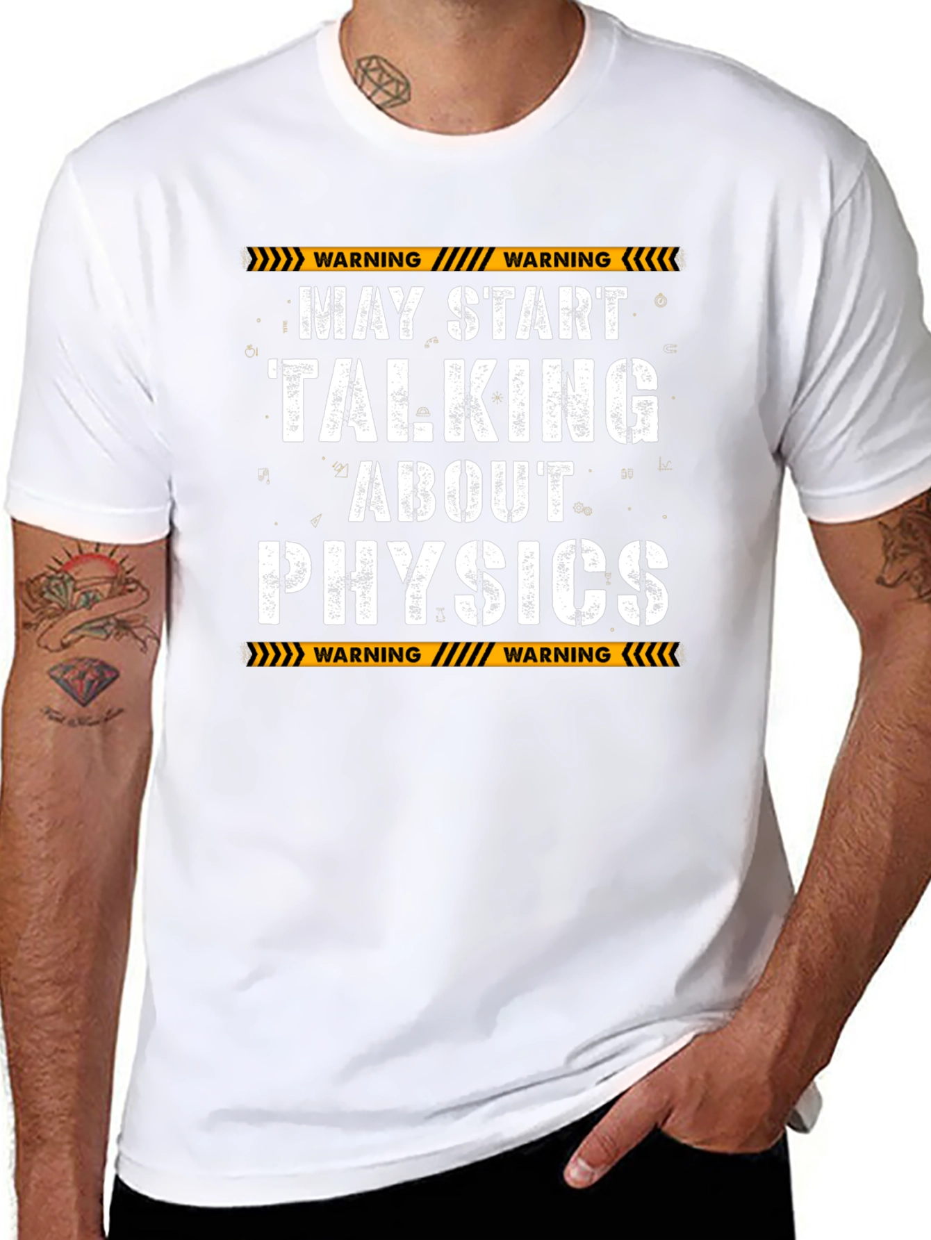 Warning May Start Talking About Physics T-Shirt
