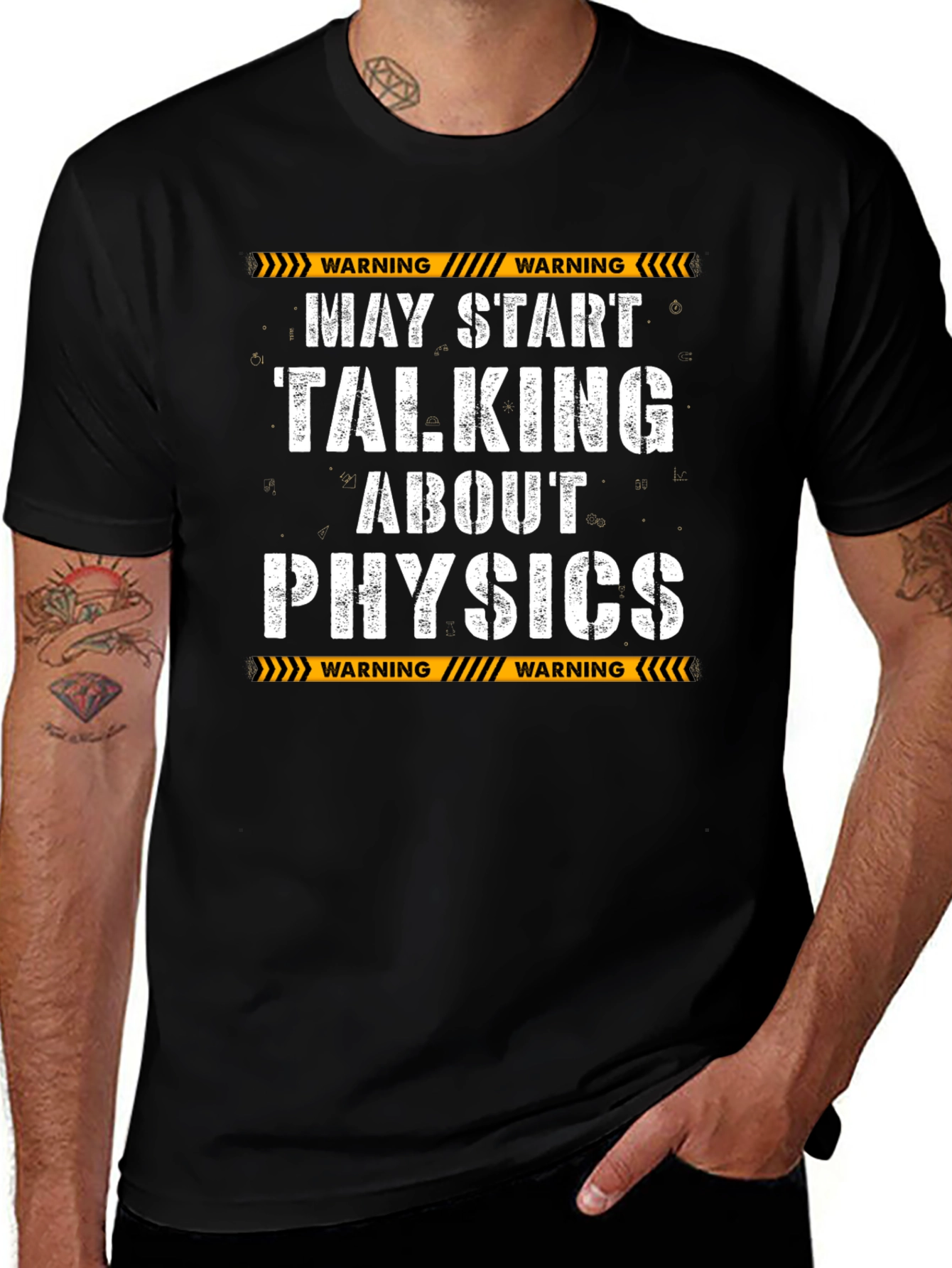 Warning May Start Talking About Physics T-Shirt
