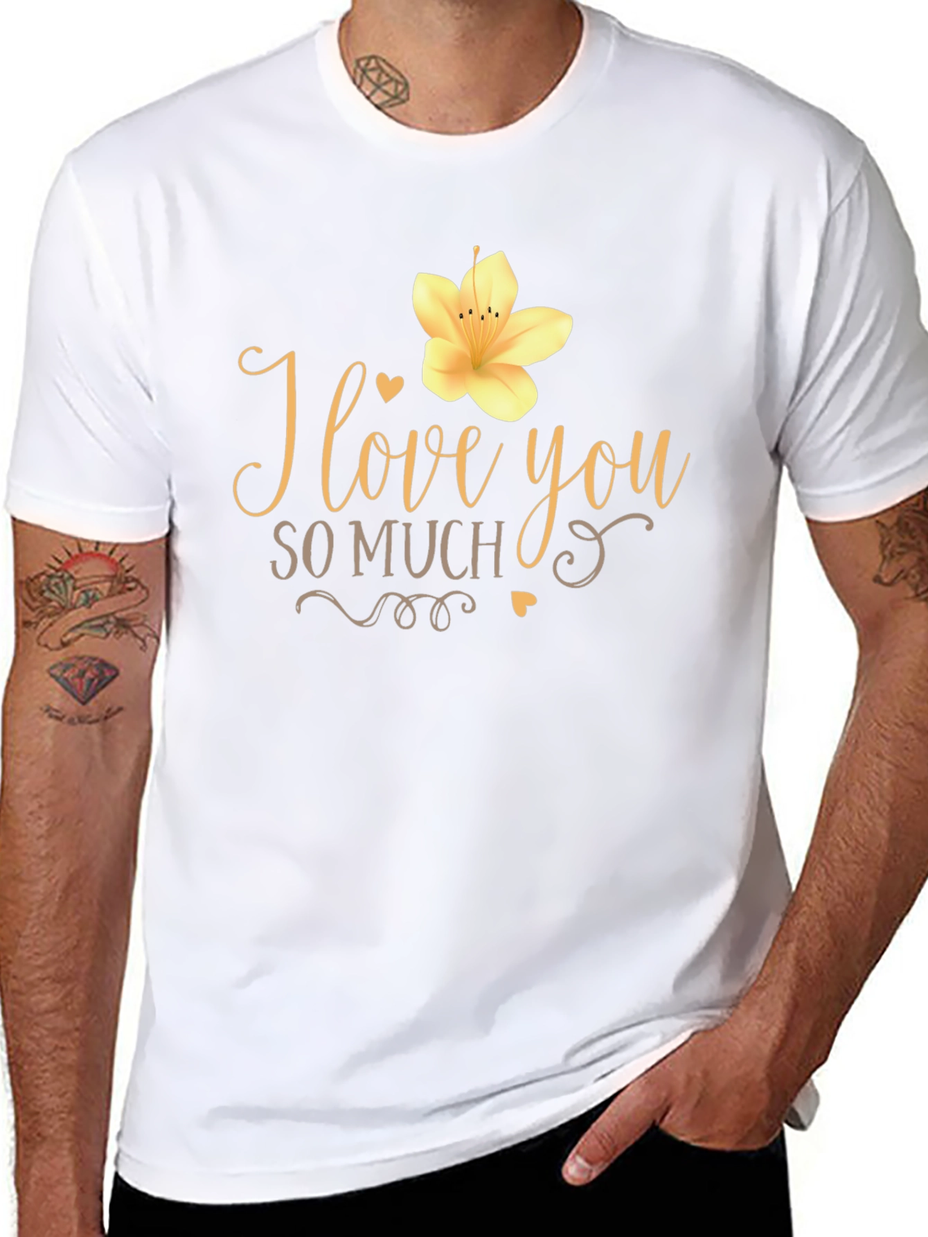 I Love You So Much Graphic T-Shirt