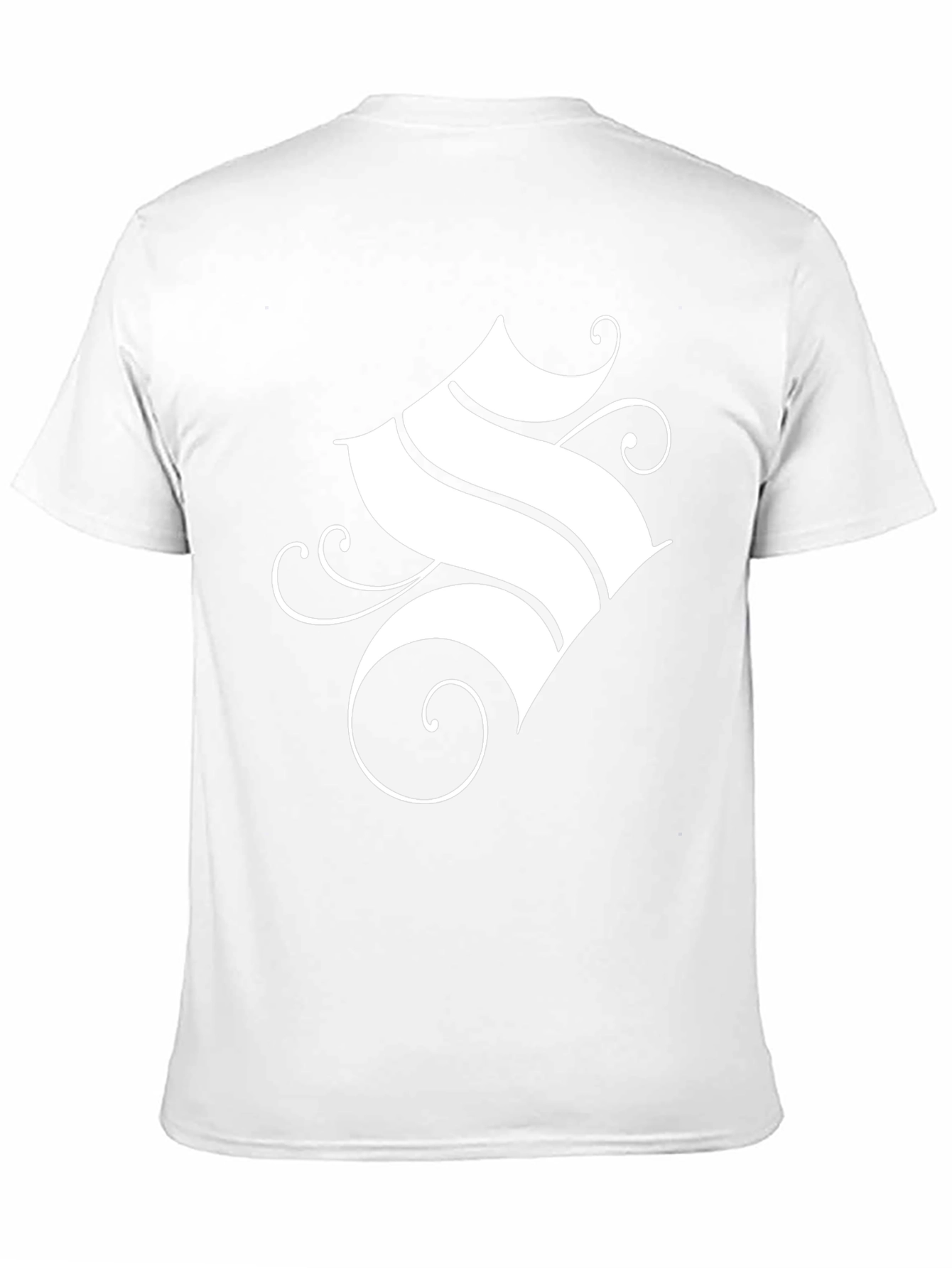 Elegant Letter S Graphic T-Shirt