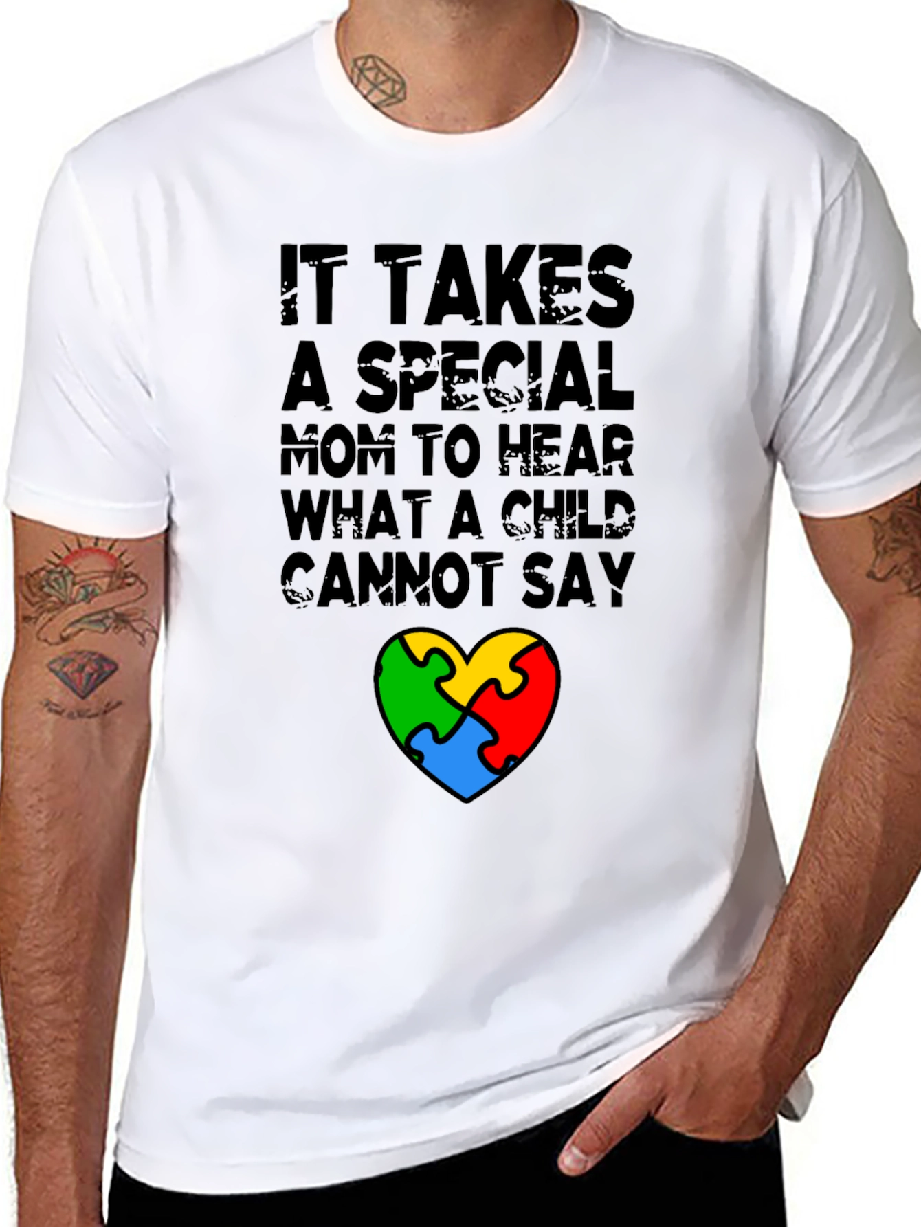 Autism Awareness T-Shirt Special Mom